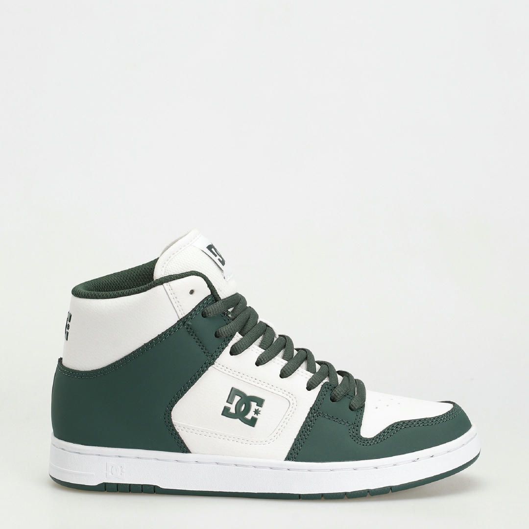 DC Manteca 4 Hi Shoes (white/dark olive)