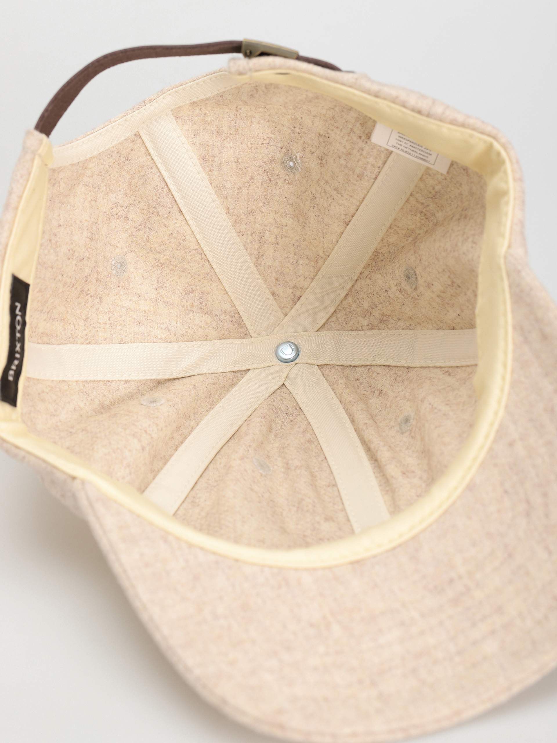 Brixton Stith Mp Adj Cap (oatmeal/oatmeal)