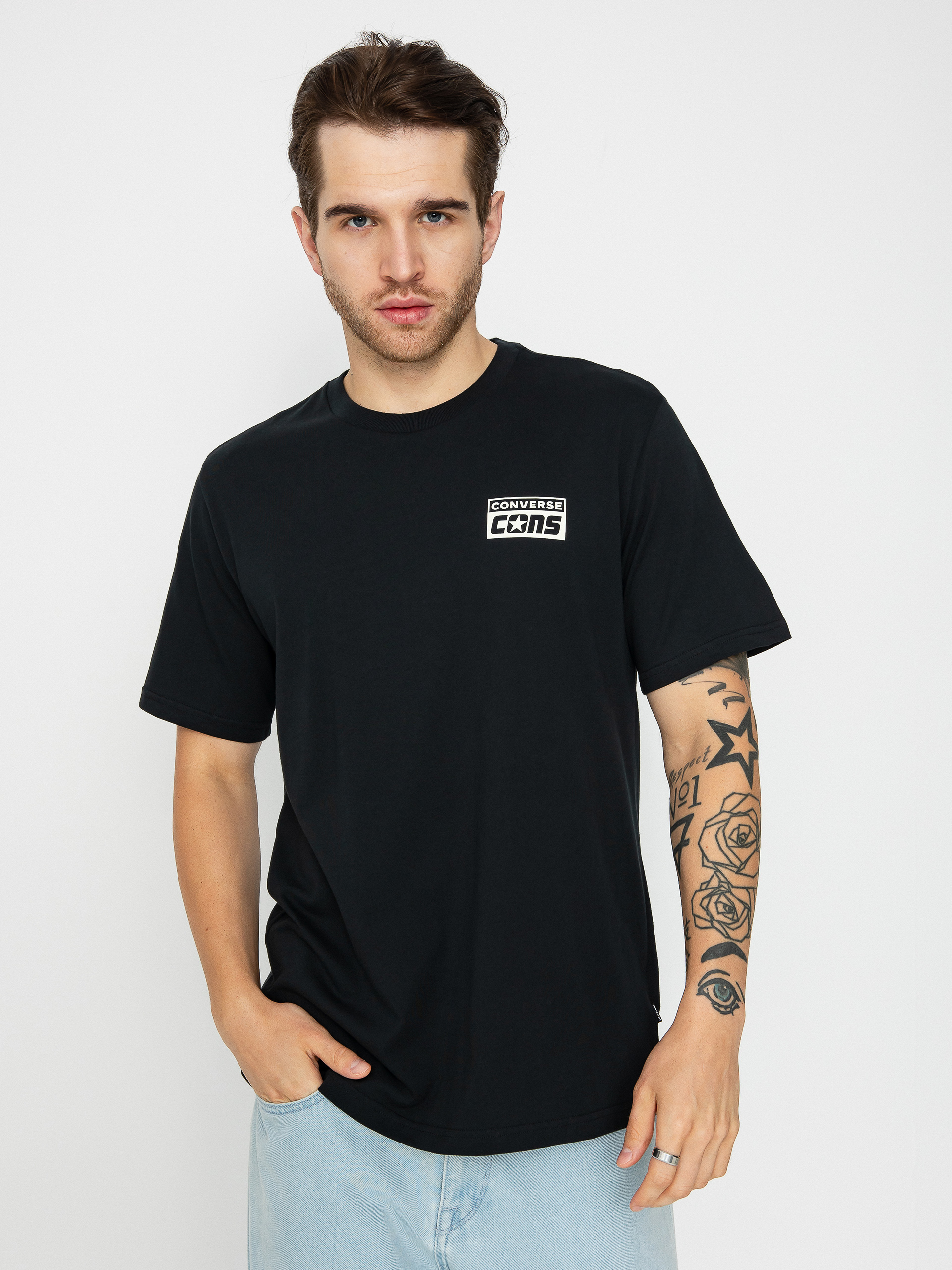 converse round neck t shirt