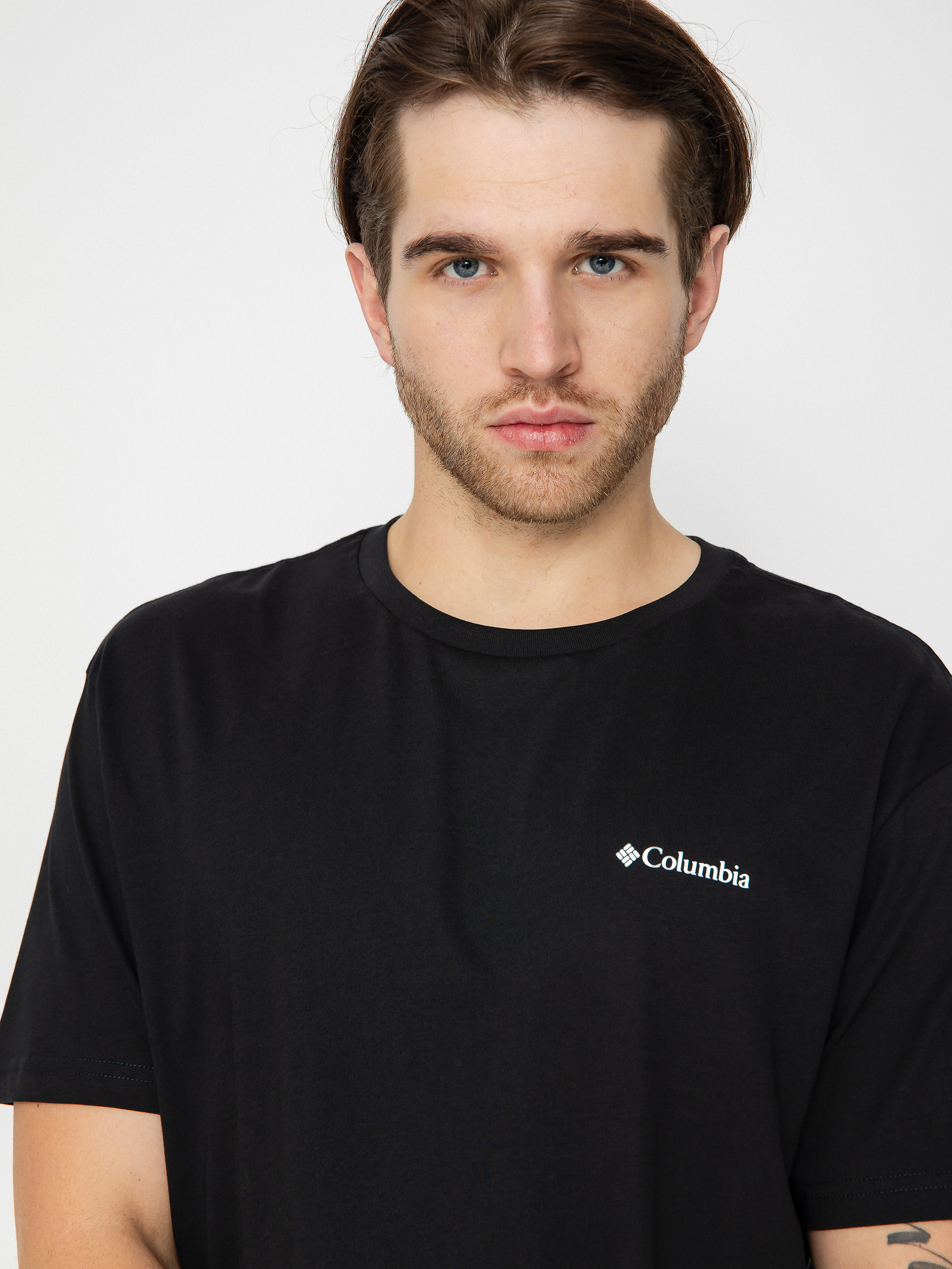 Columbia Basic Logo T-shirt (black/lc csc/branded graphic)