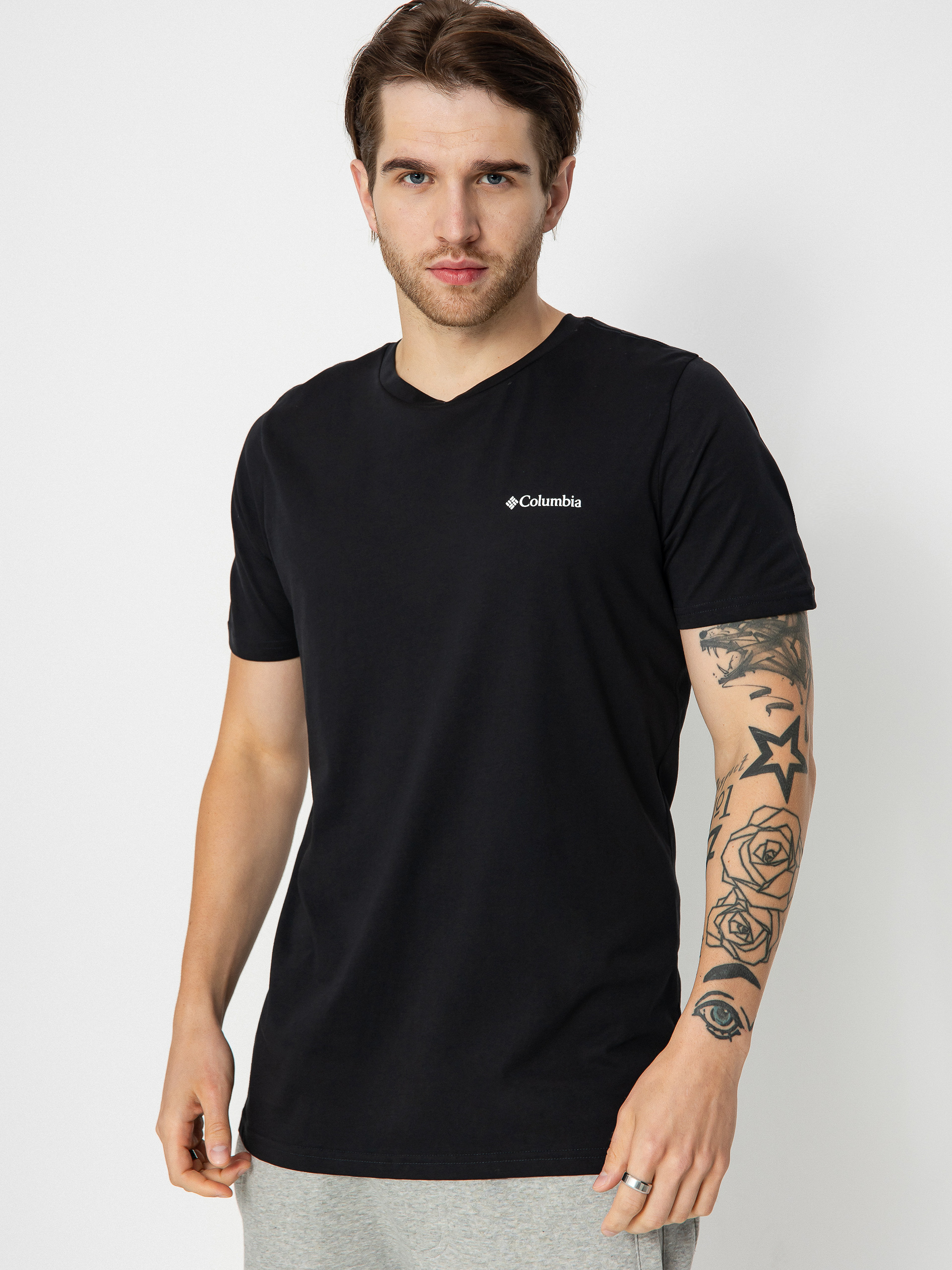 Black columbia cheap t shirt