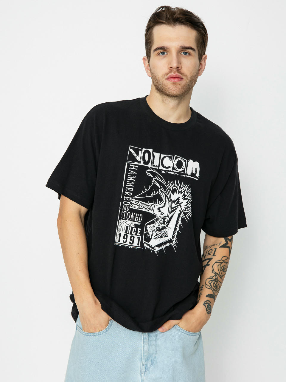 Volcom Hammered Lse T-shirt (black)