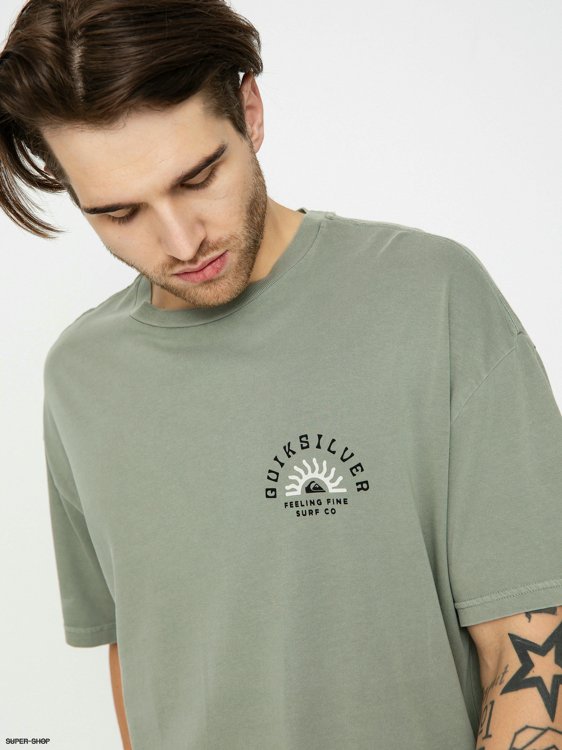 (iceberg Qs Quiksilver Mind T-shirt green) State Of