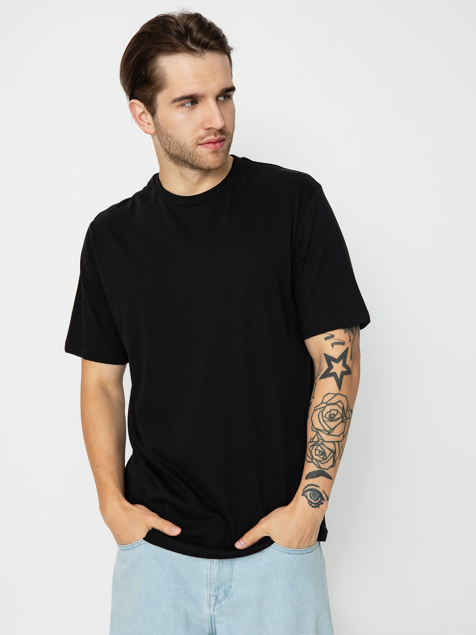 Carhartt WIP Standard Crew Neck 2-pack T-shirt black (black black)