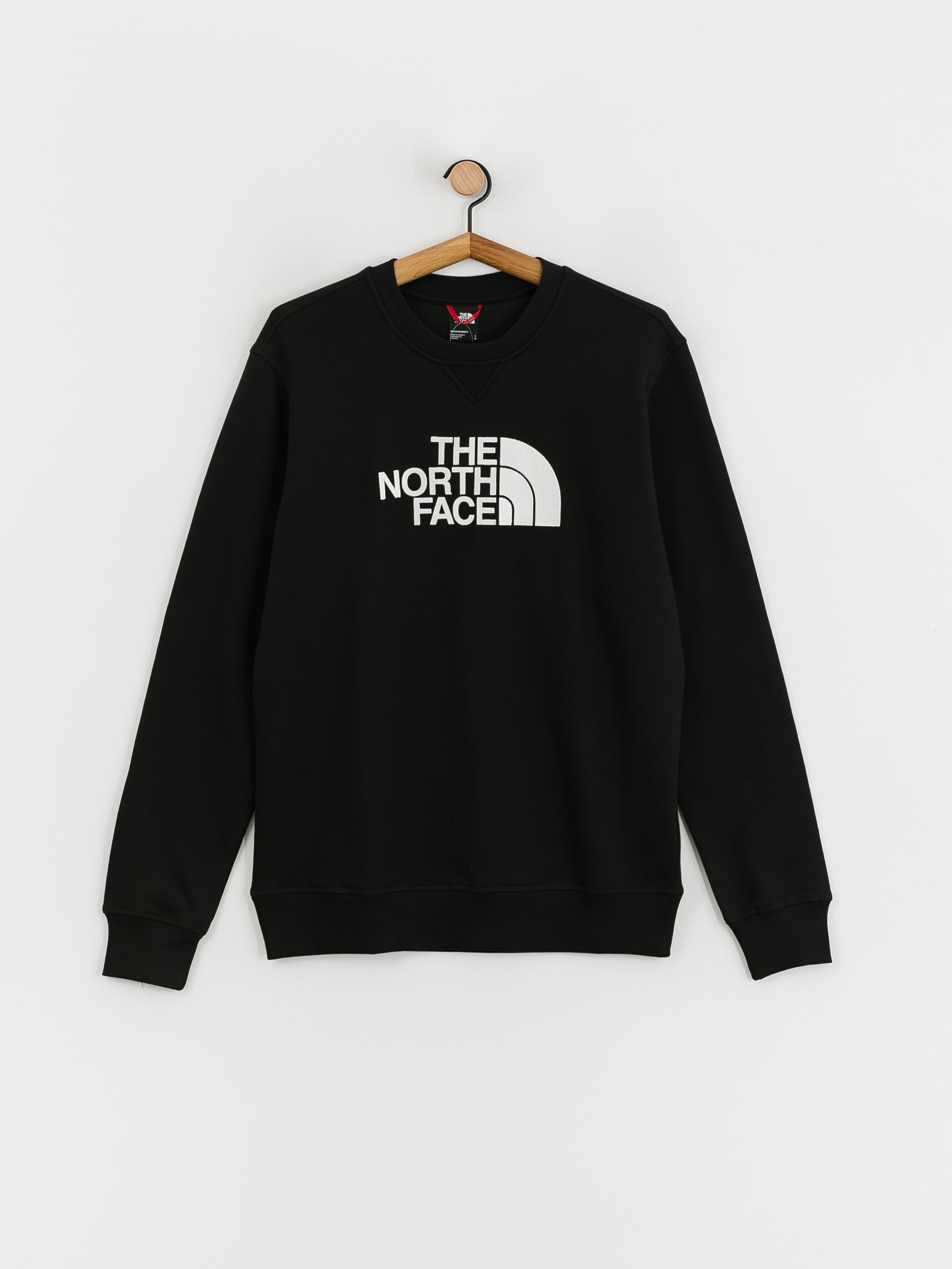 The North Face Drew Peak Crew Sweatshirt (tnf black/tnf white)