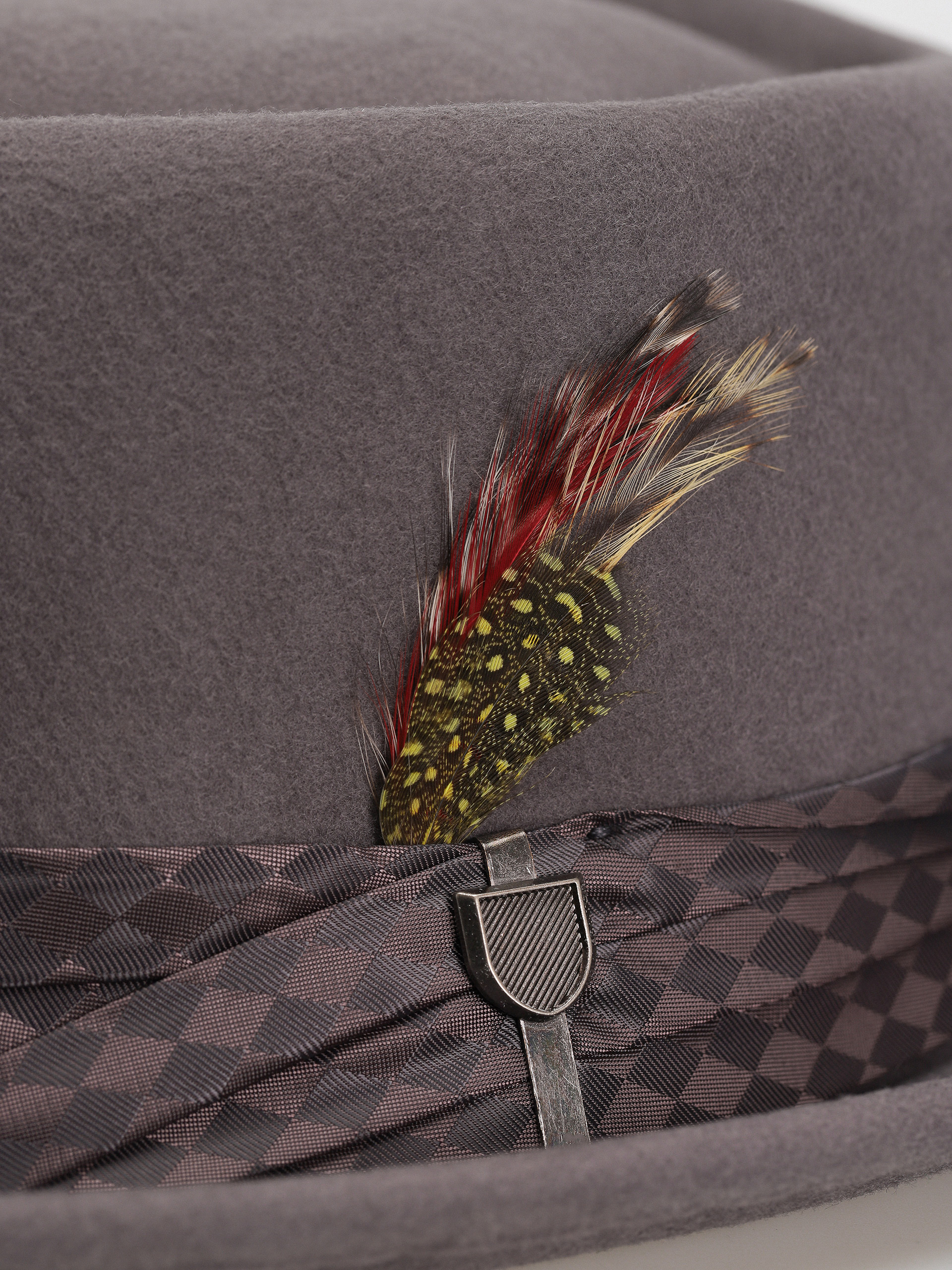 Brixton Stout Pork Pie Hat (dusk/dusk check)