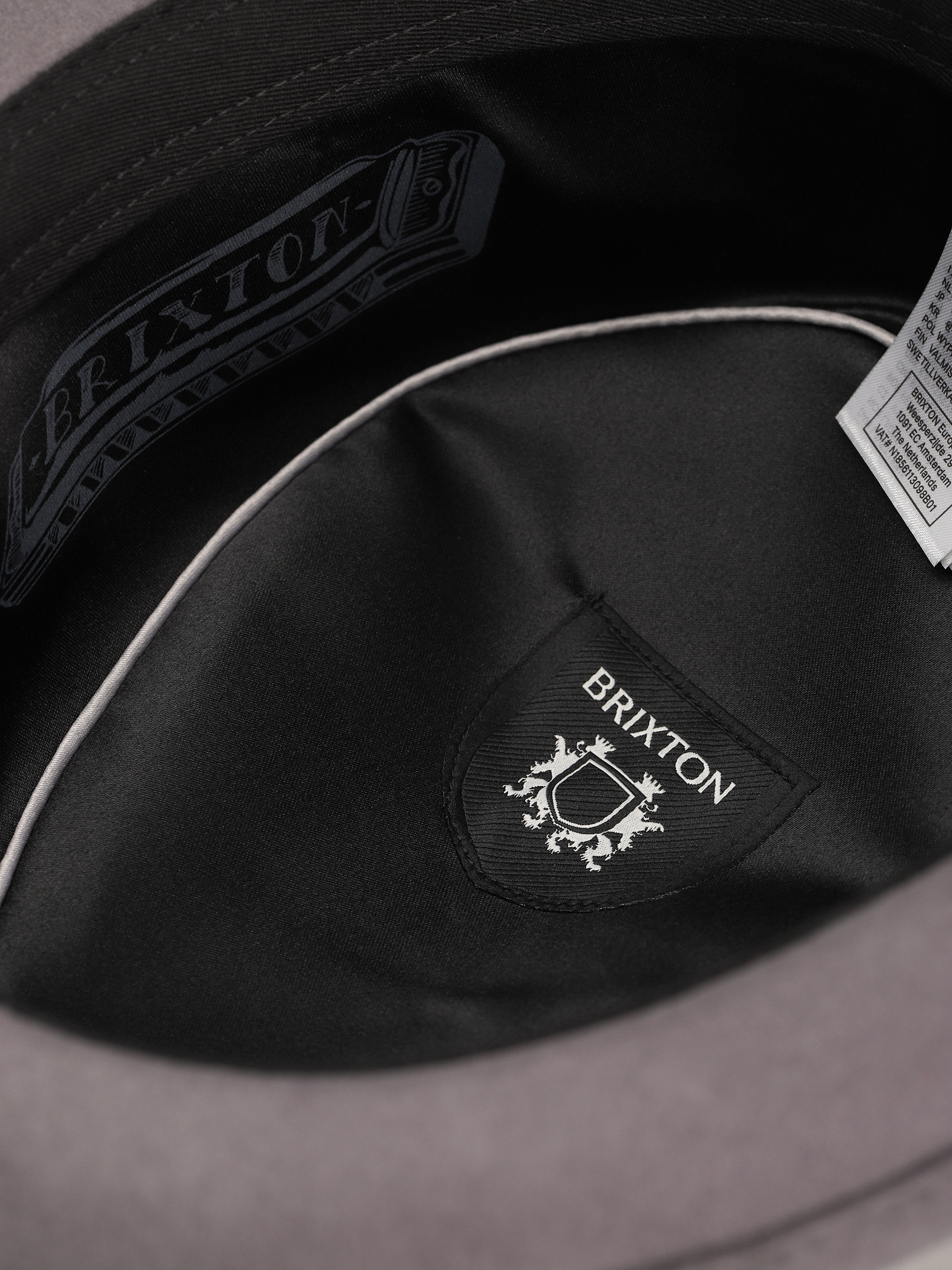 Brixton Stout Pork Pie Hat (dusk/dusk check)