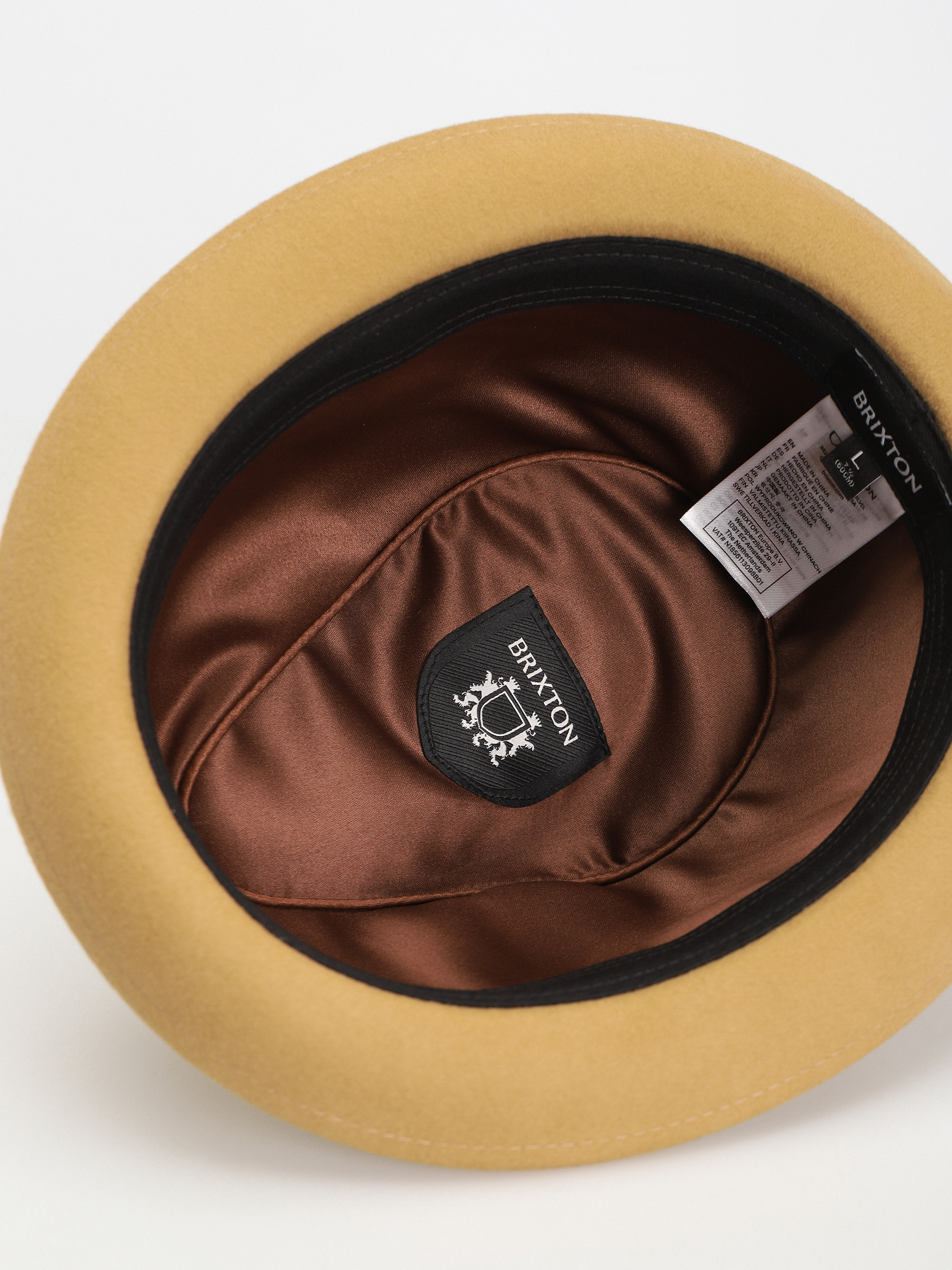 Brixton Gain Fedora Hut (antelope)