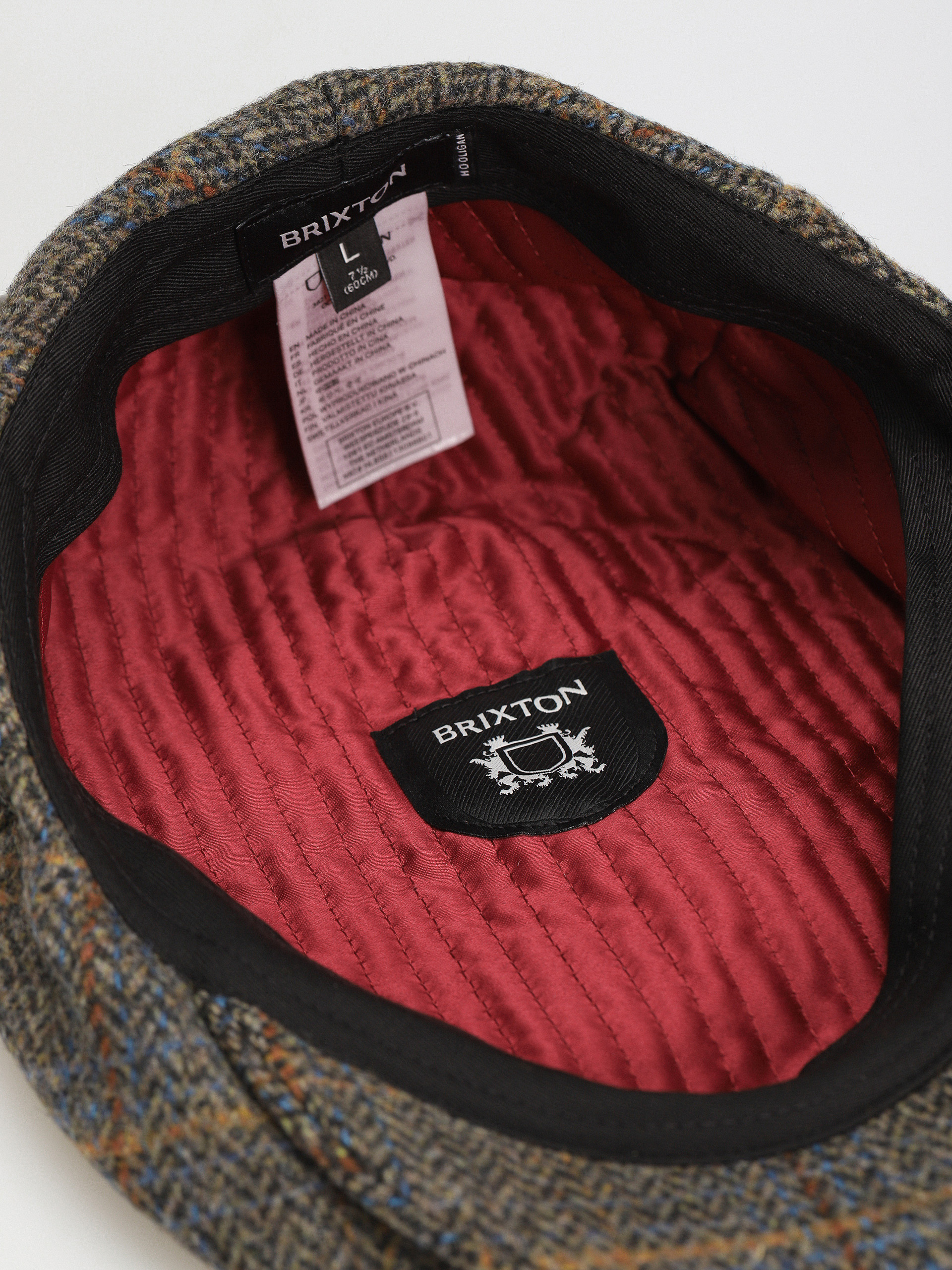 Brixton Hooligan Snap Cap Schirmmütze (washed black/desert palm)