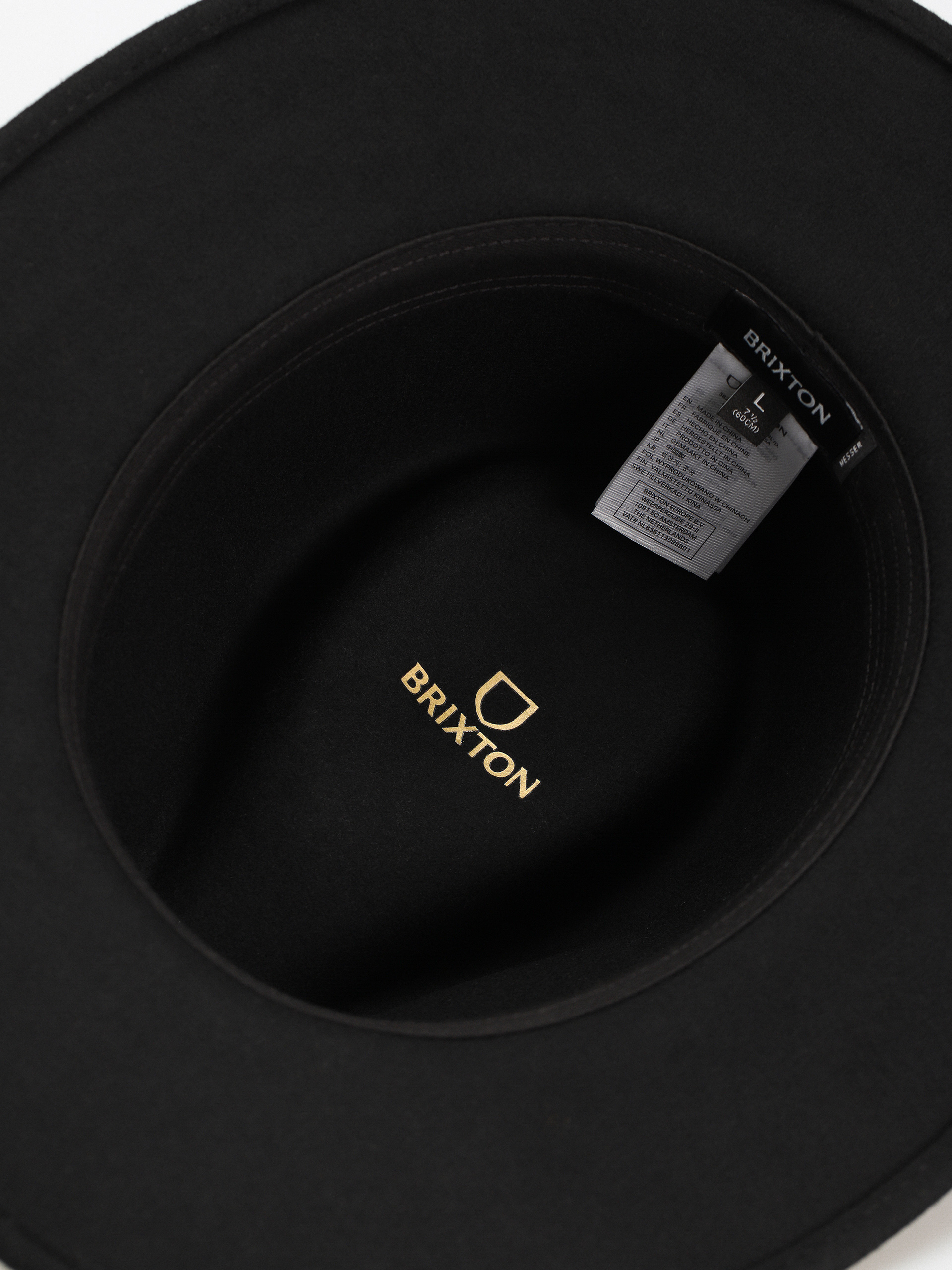 Brixton Messer Western Fedora Hat (black/multi)