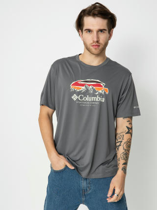 Columbia Hike Graphic T-shirt (city grey/hikers haven graphic)