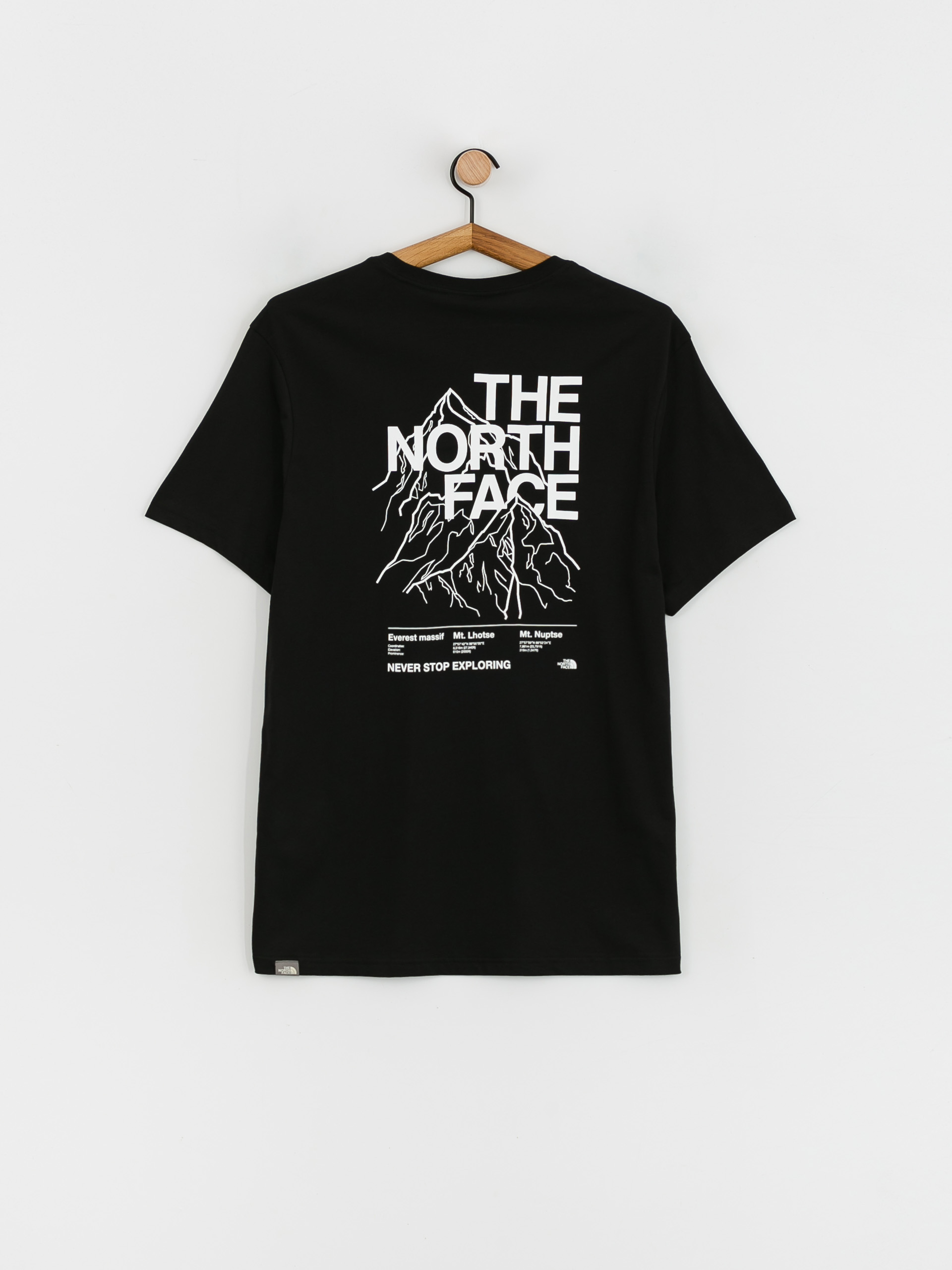 The North Face Mountain Outline Logo-Print T-Shirt