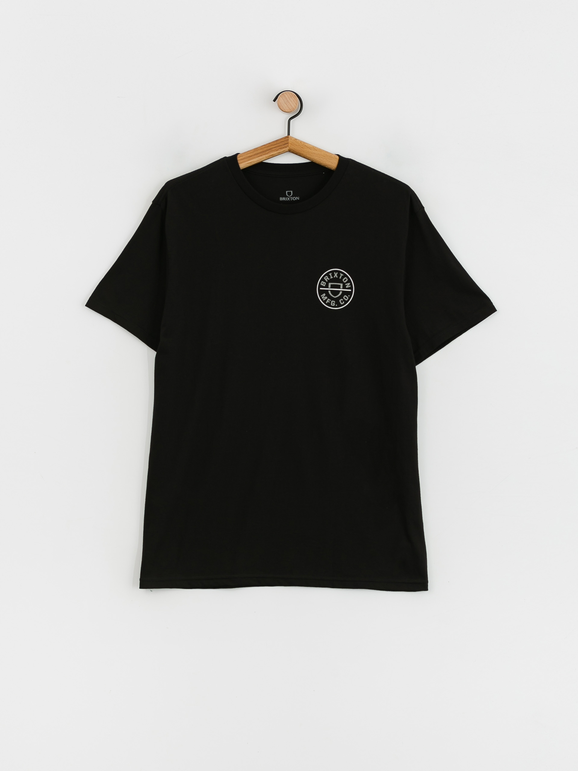Brixton Crest II Stt T-shirt (black/mineral grey/white)