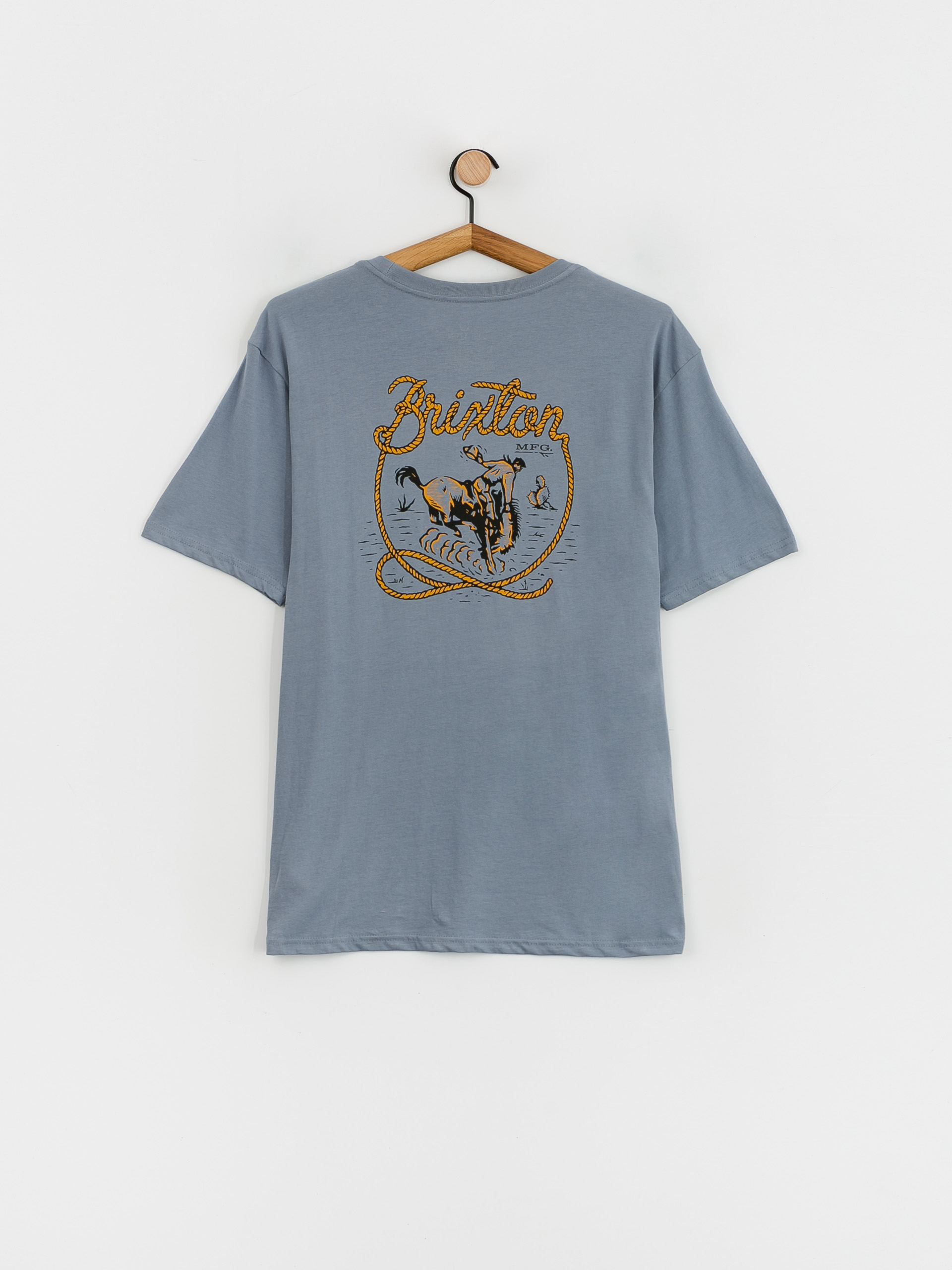 Brixton Omaha Tlrt T-shirt (flint blue)