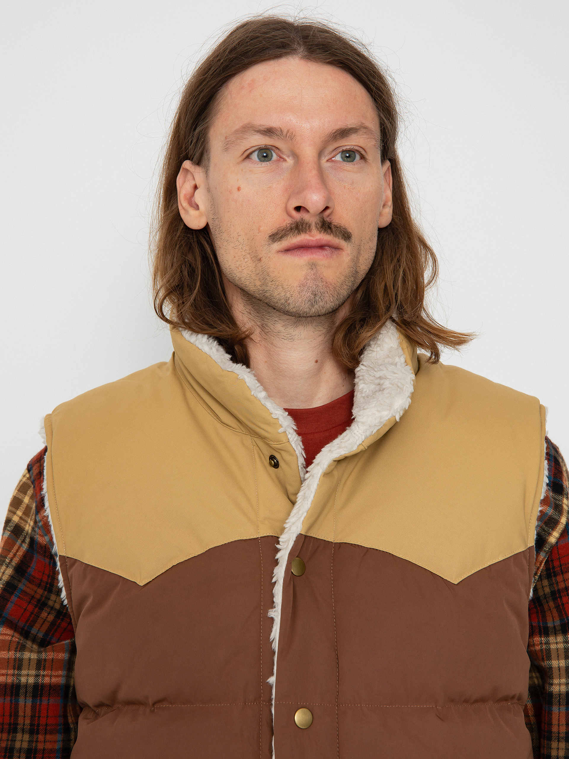 Patagonia Reversible Bivy Down Vest Vest (moose brown)