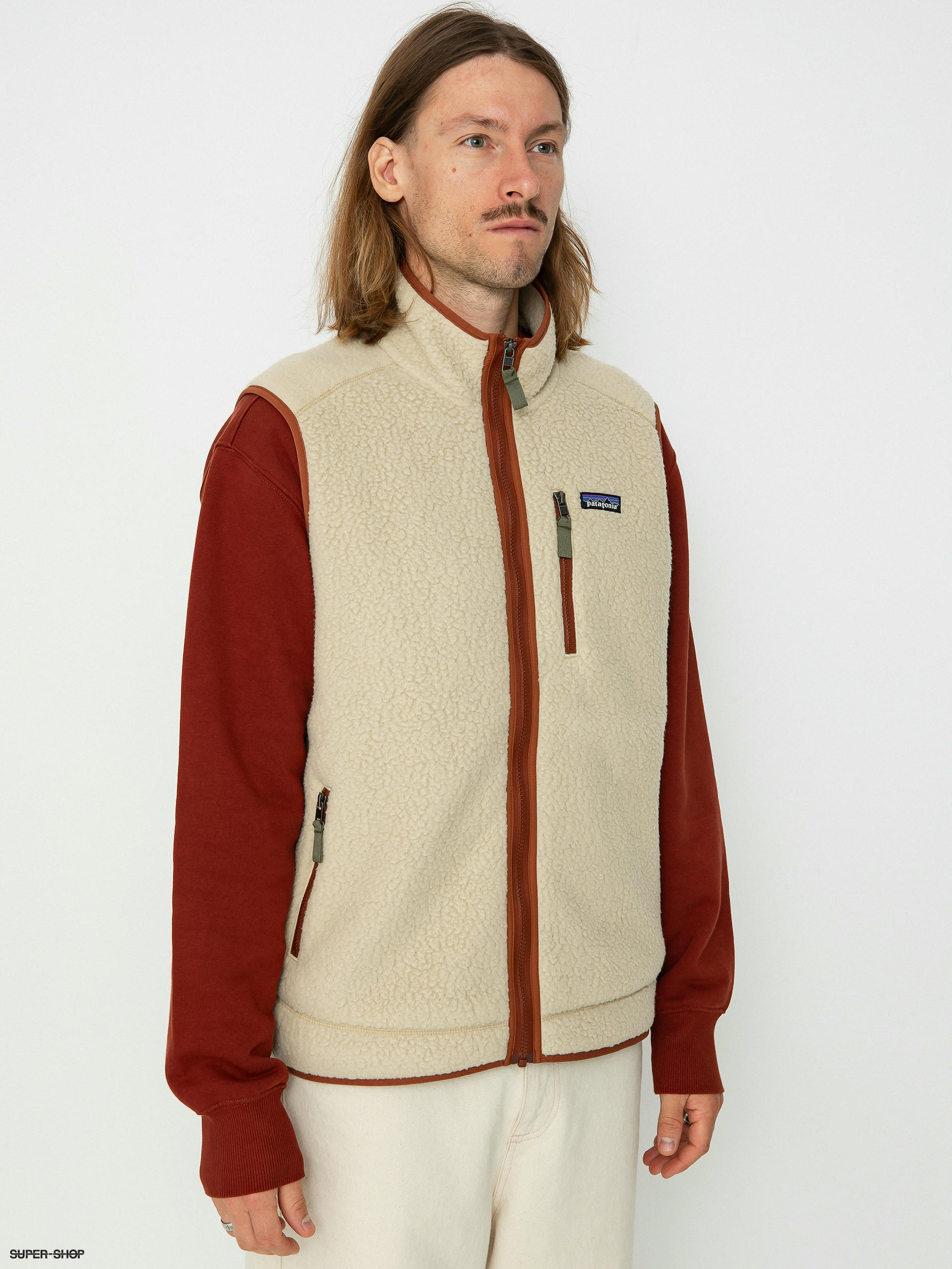 Patagonia Retro Pile Vest el cap khaki w sisu brown