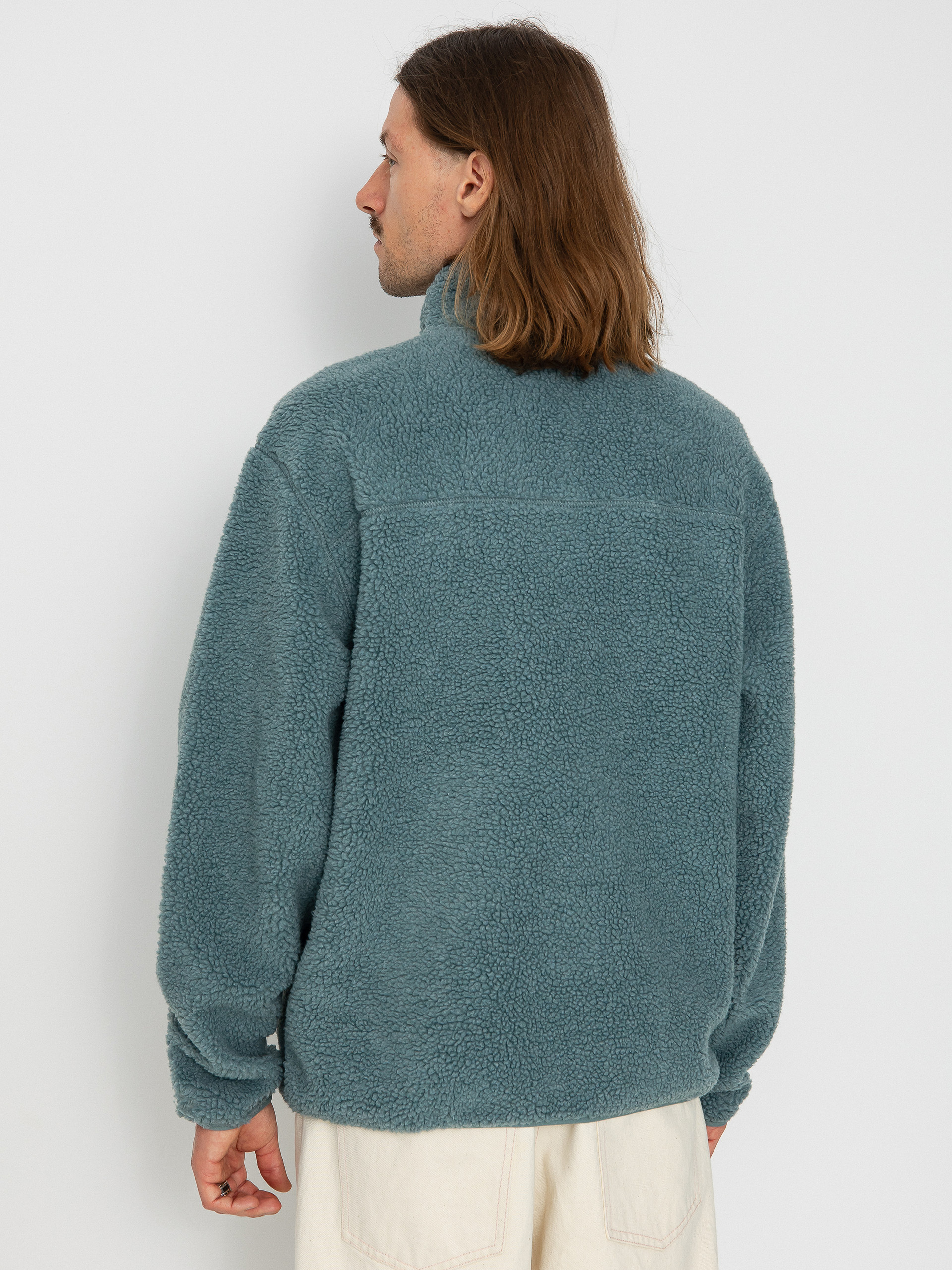 Mens Dickies Mount Hope Quarter Zip Fleece  (trooper)