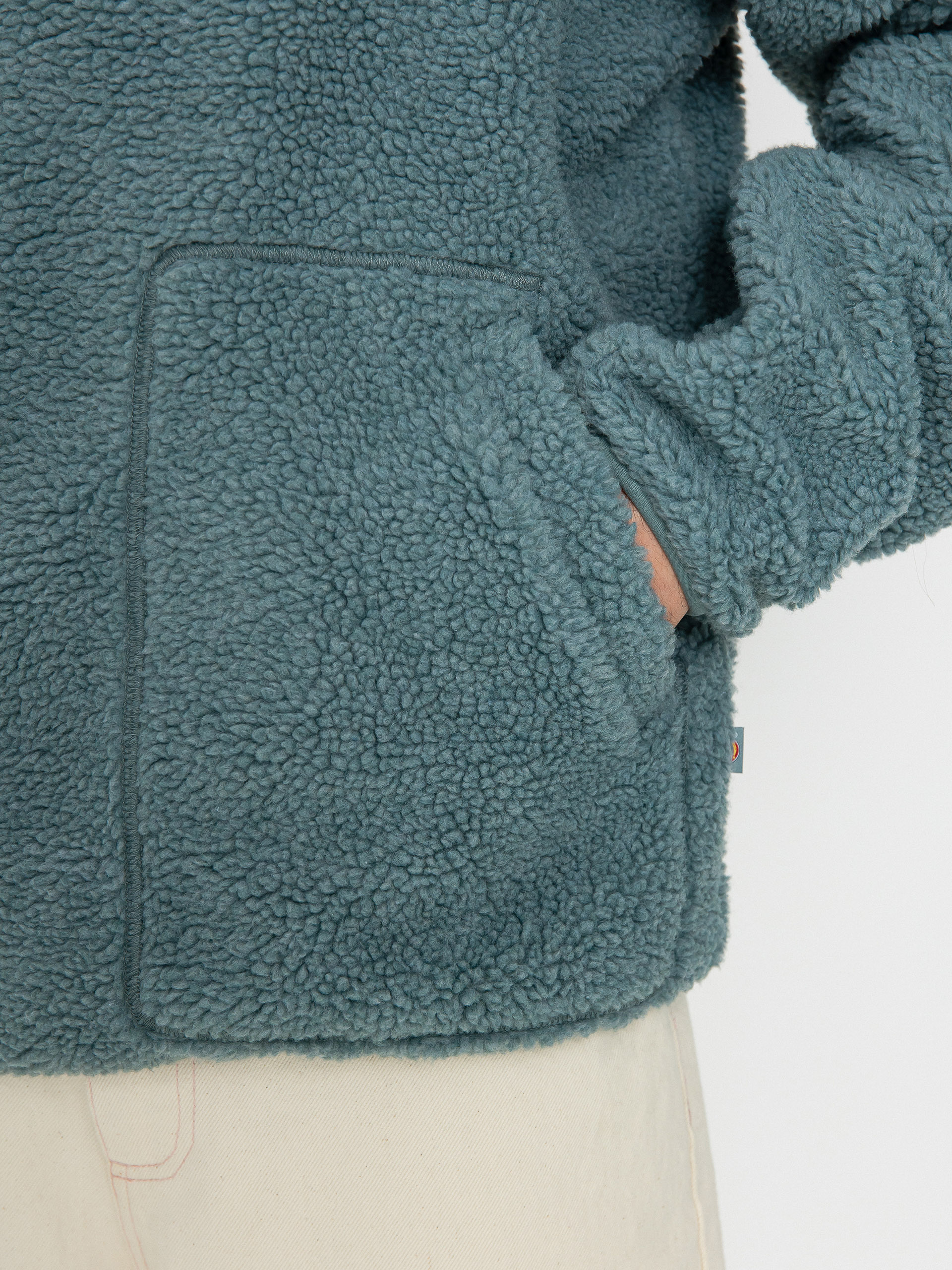 Mens Dickies Mount Hope Quarter Zip Fleece  (trooper)