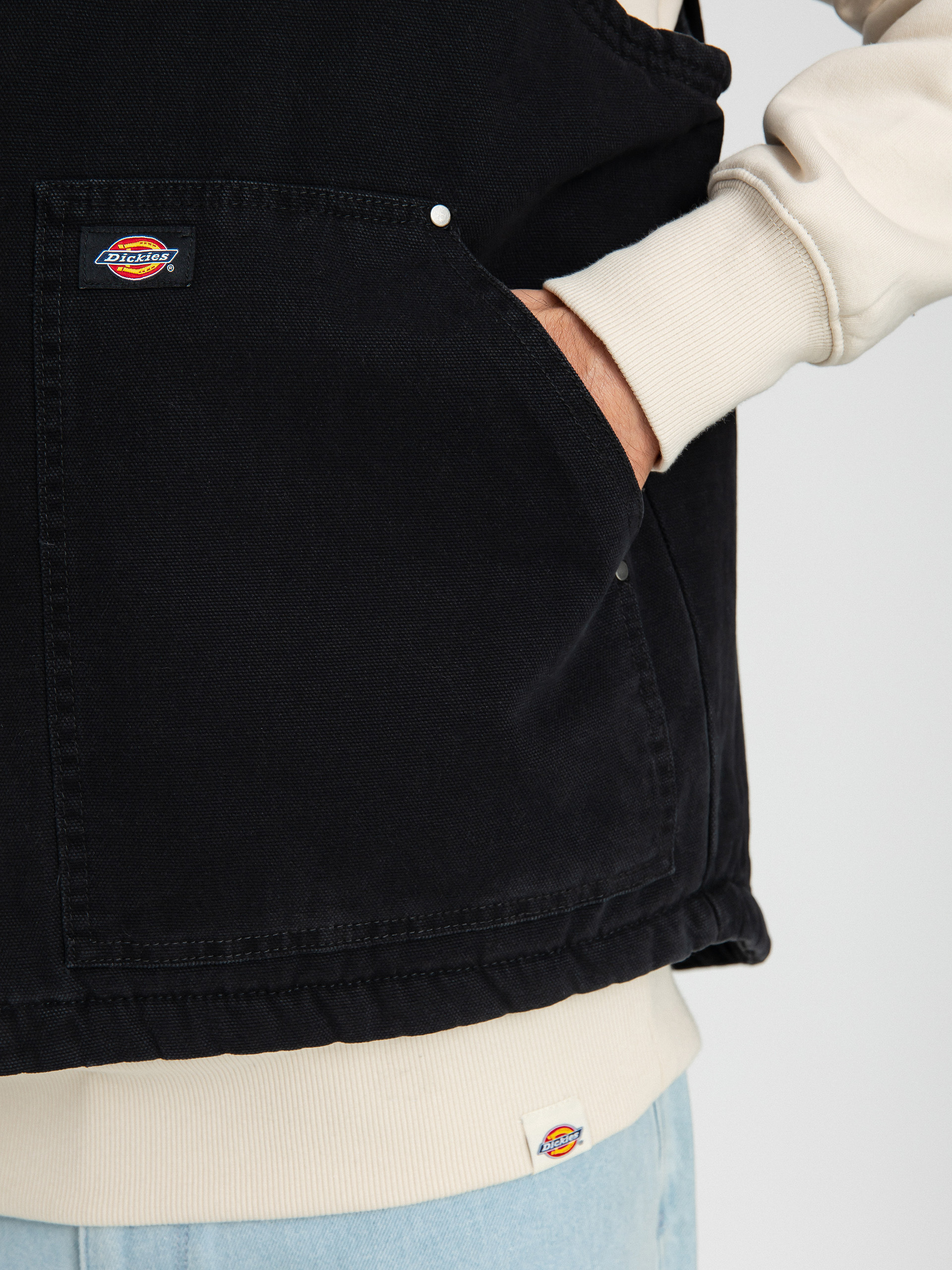 Dickies Duck Canvas Weste (sw black)