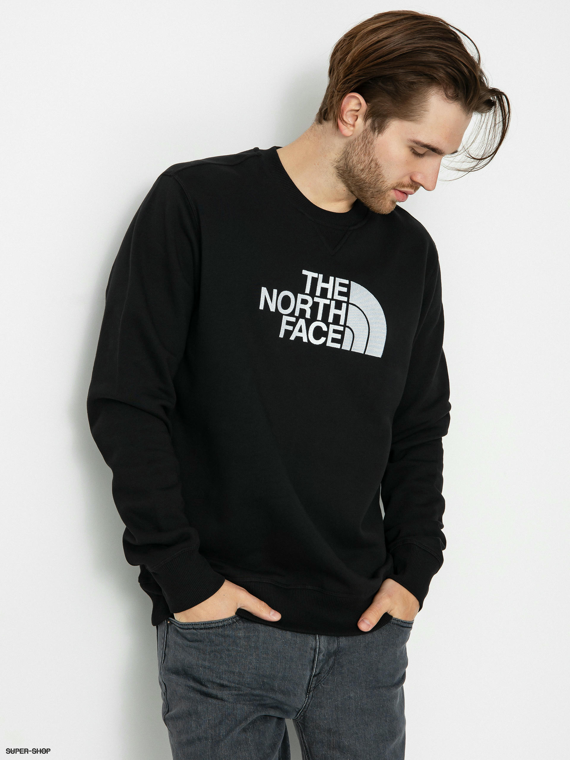 North face sweatshirt no on sale hood