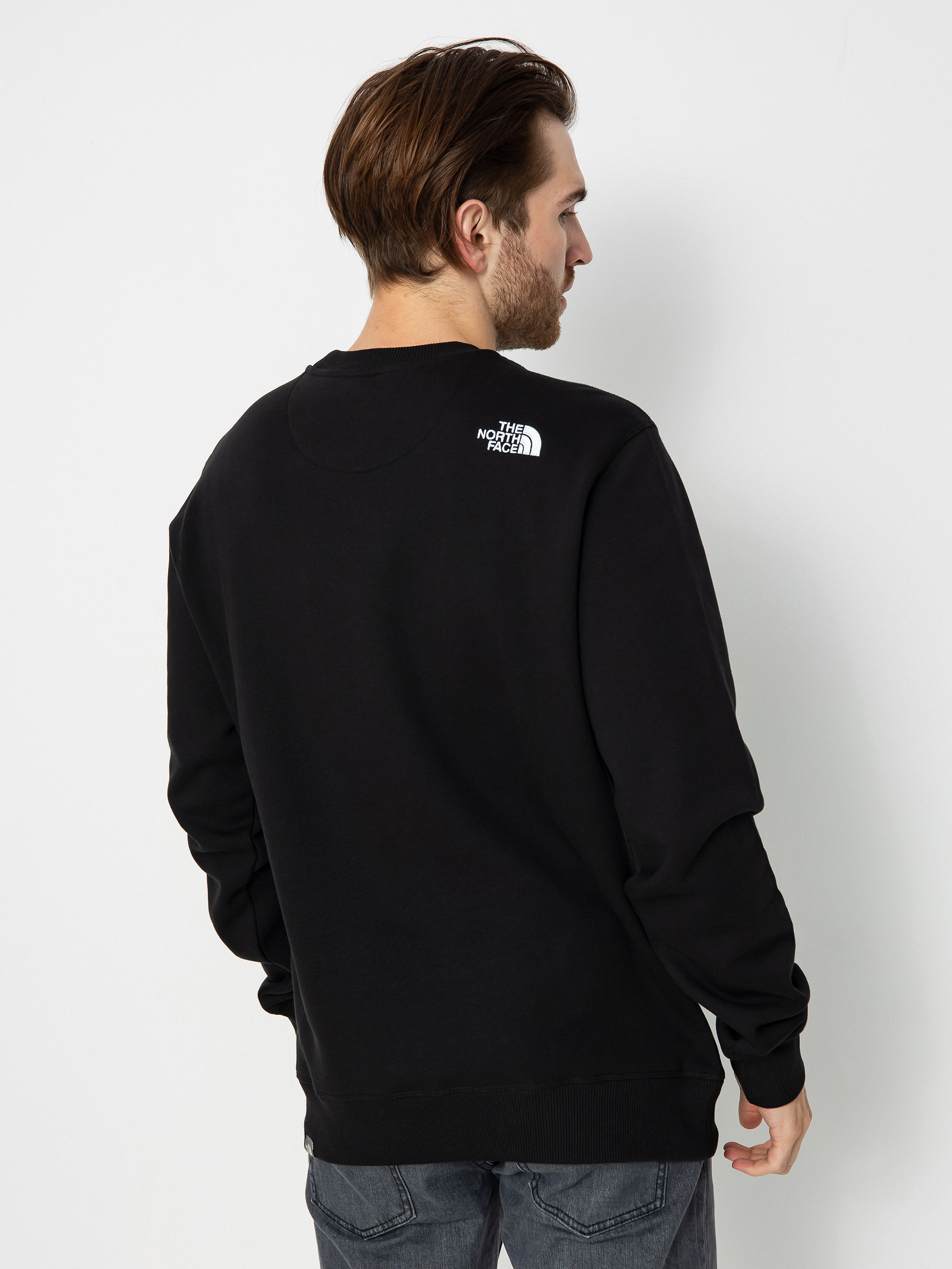 The North Face Drew Peak Crew Sweatshirt (tnf black/tnf white)