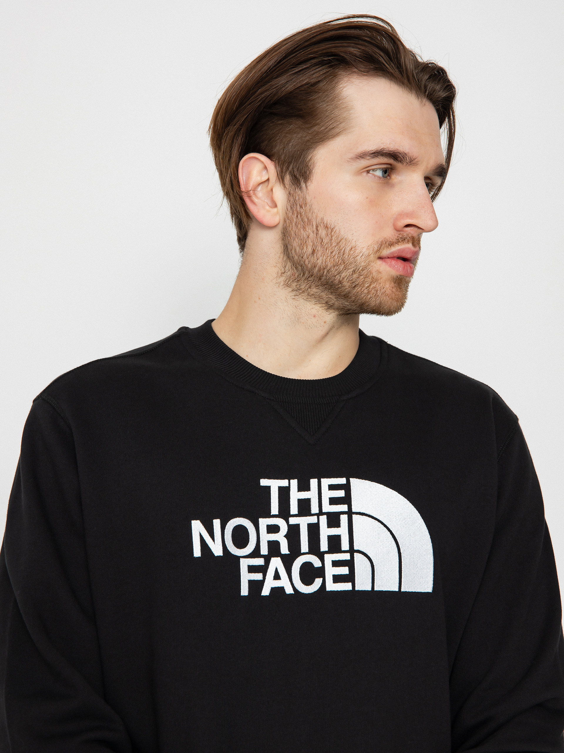 The North Face Drew Peak Crew Sweatshirt (tnf black/tnf white)