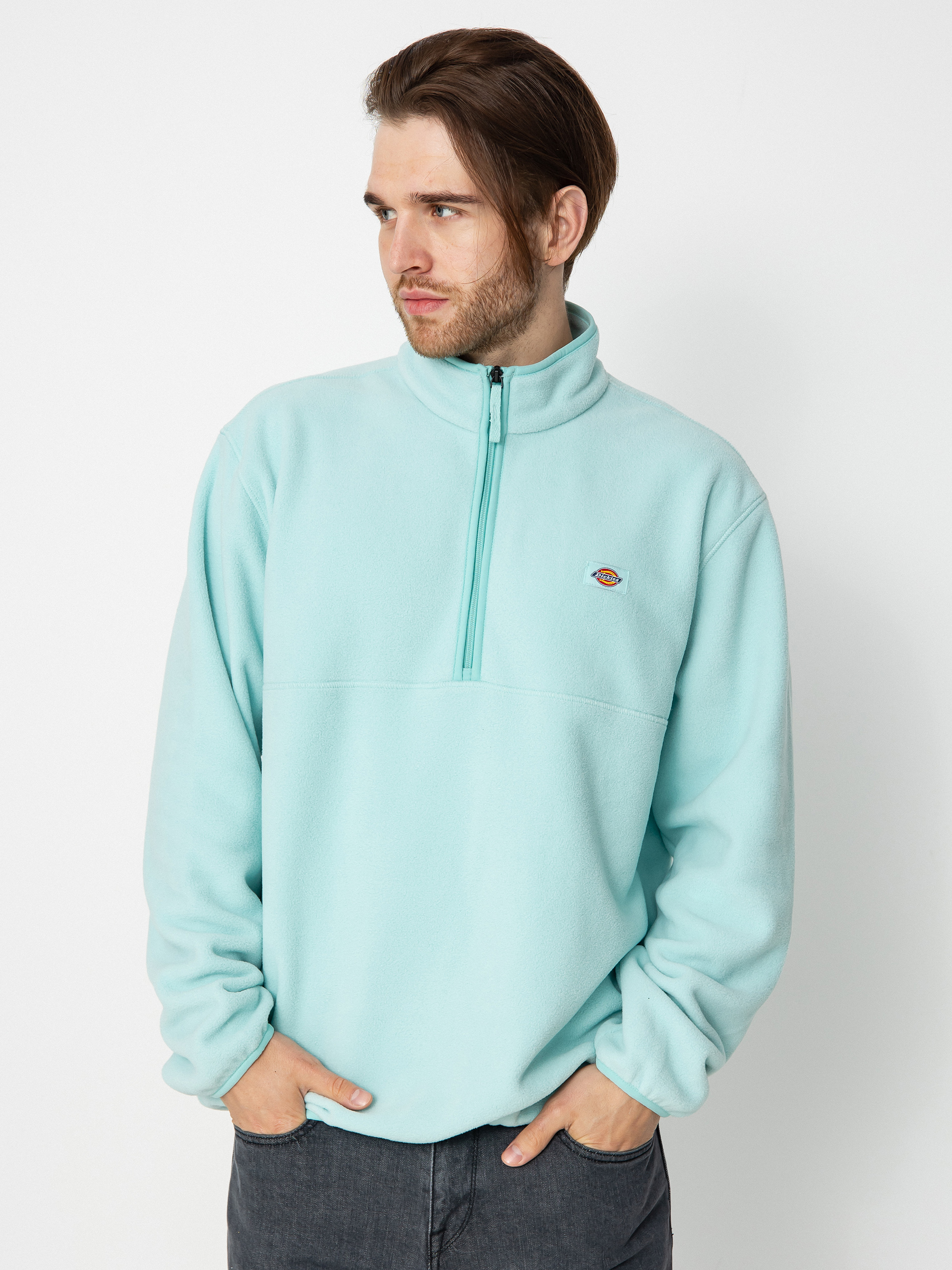 Herren Dickies Louisburg Fleece jacke (pastl turquoise)