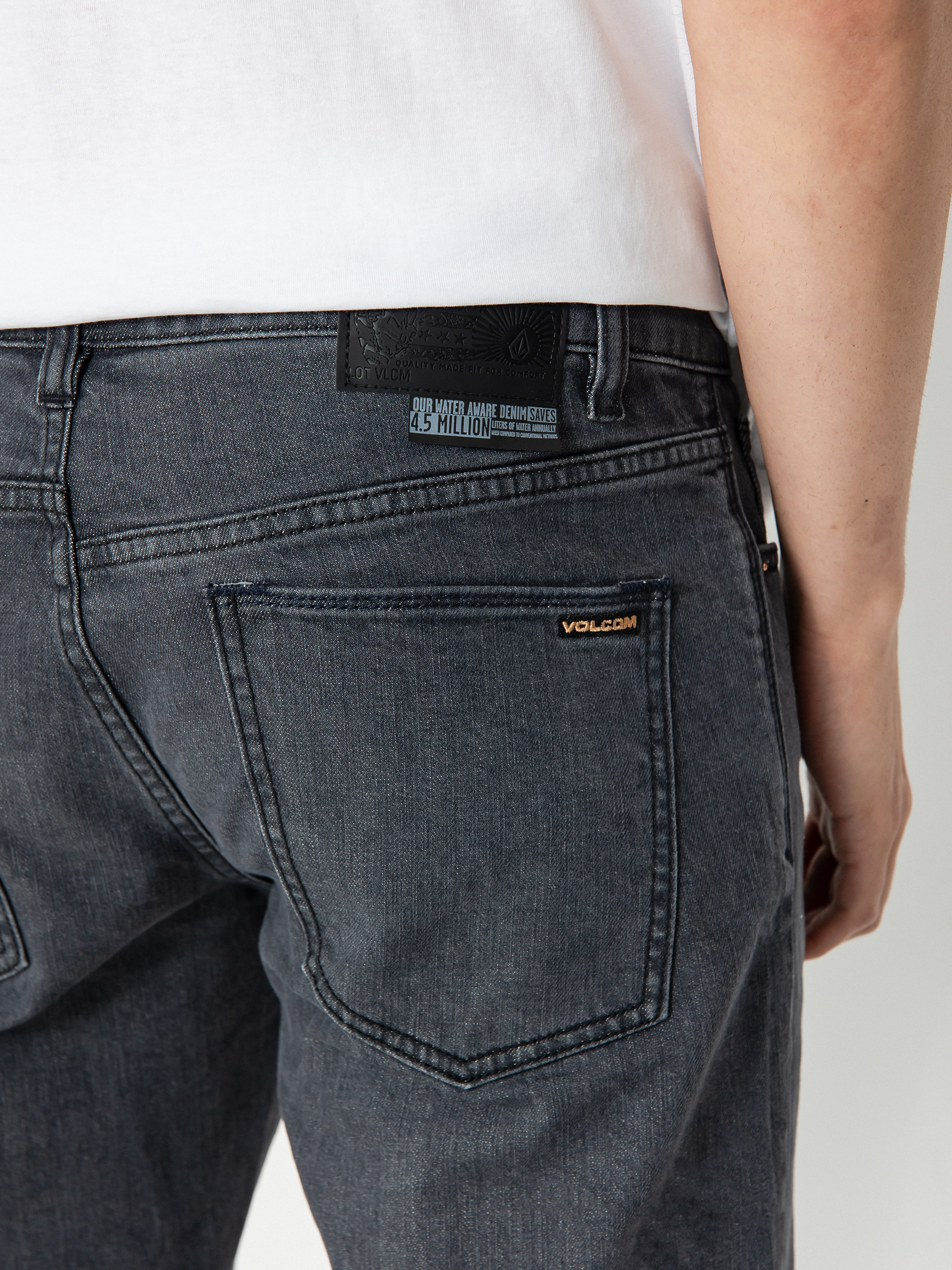 Volcom Vorta Denim Hose (easy enzyme grey)