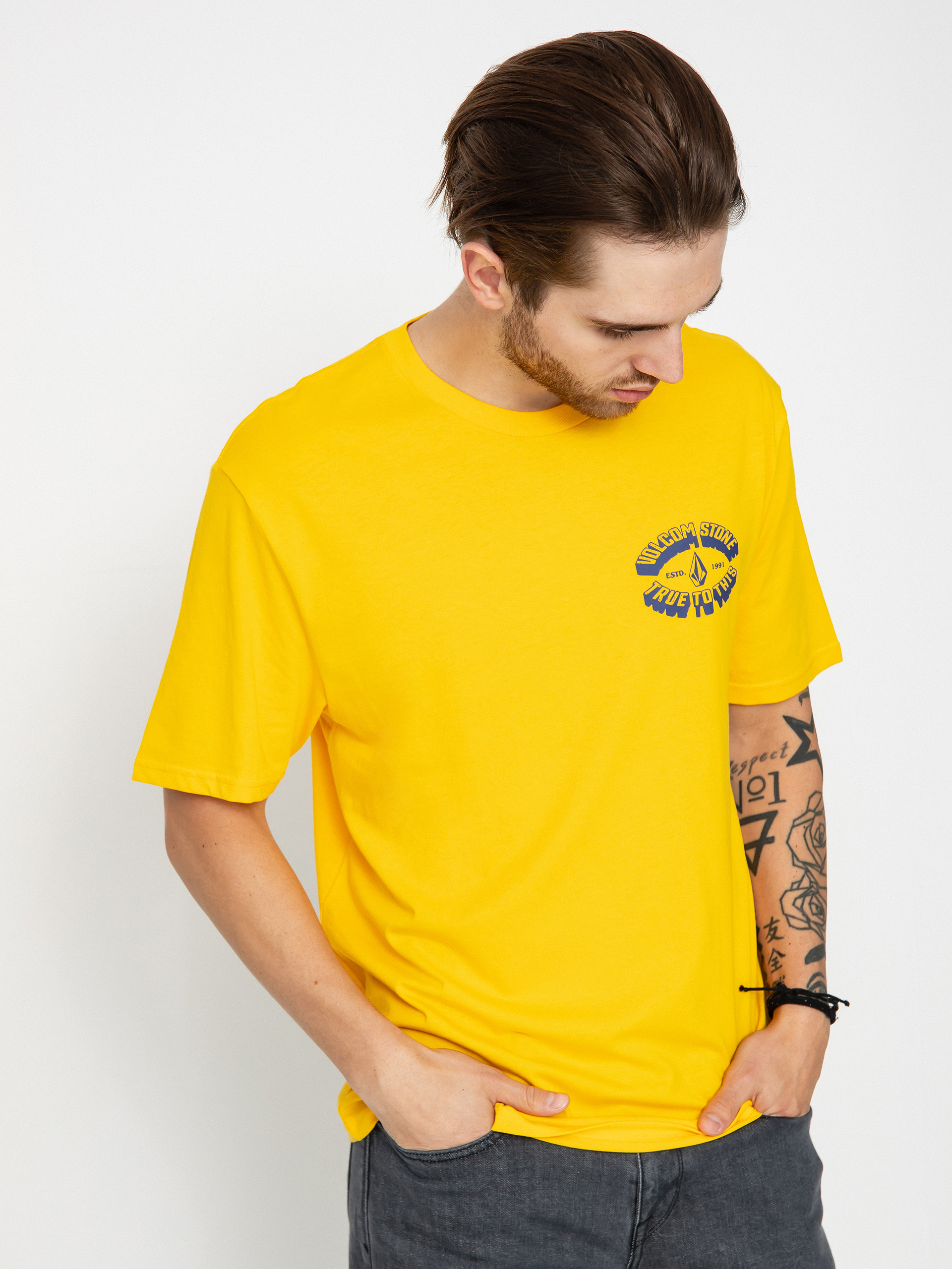 Volcom True Mecha Bsc T-shirt (citrus)