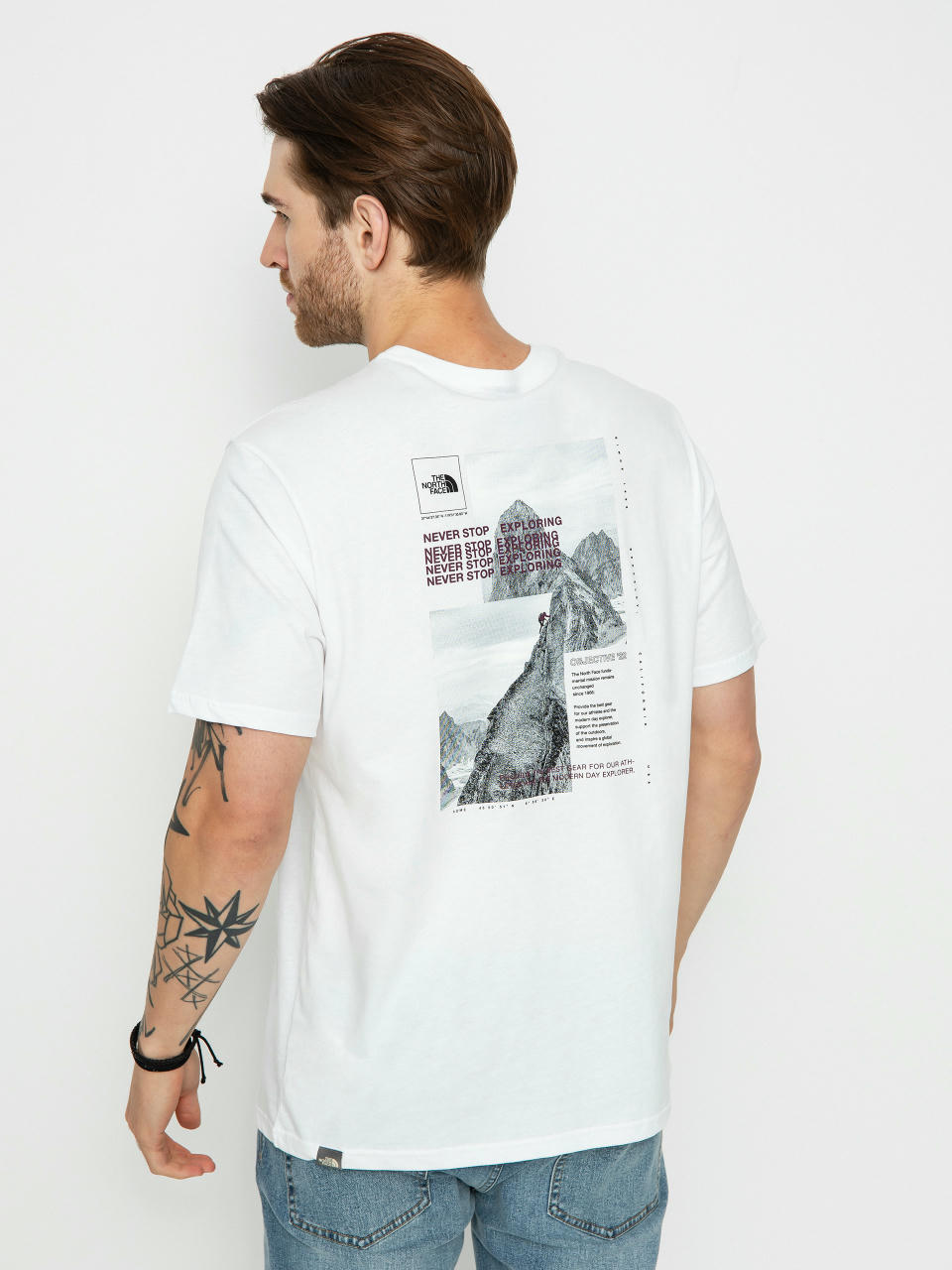 The North Face Collage T-shirt (tnf white/boysenberry)