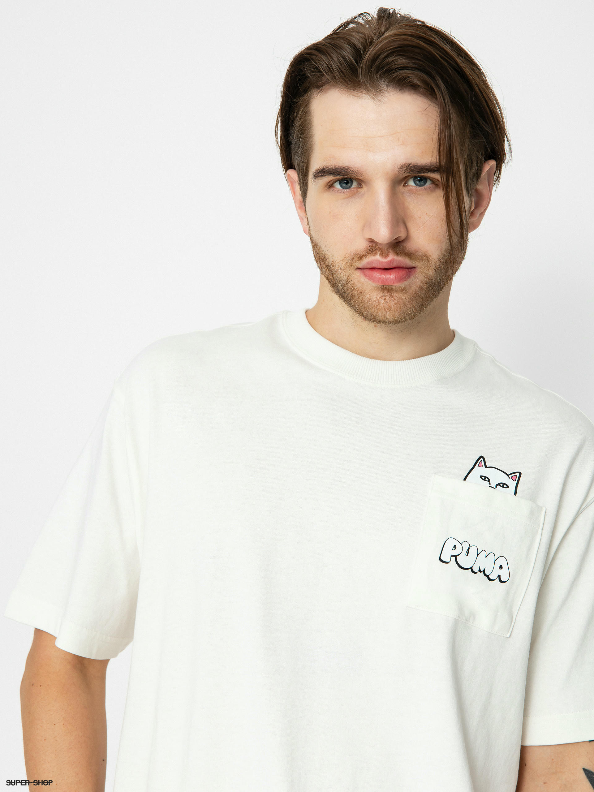 Puma X RipNDip Pocket T-shirt (warm white)