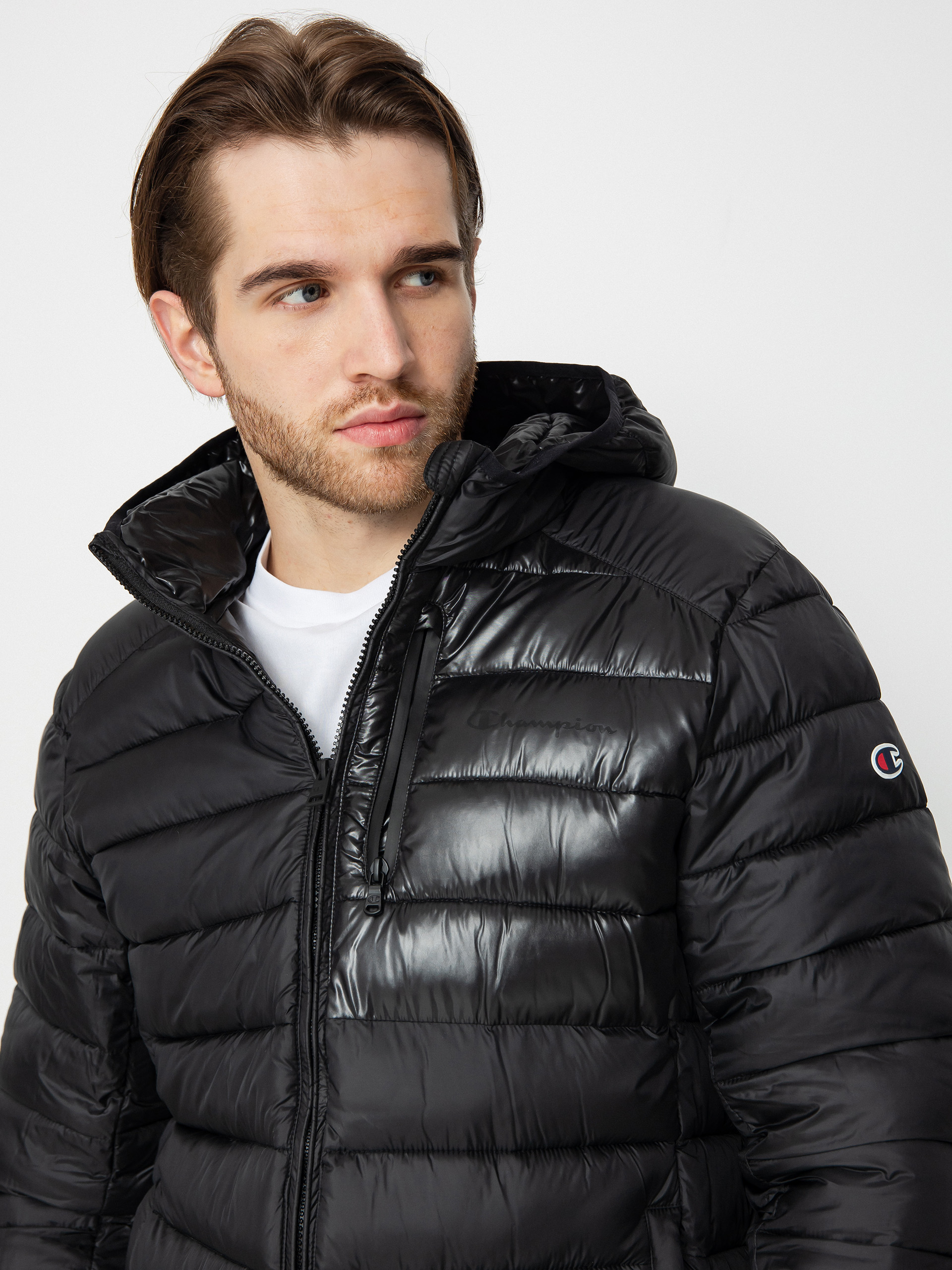Champion Legacy Hooded Jacket 219184 Jacke (nbk/nbk)
