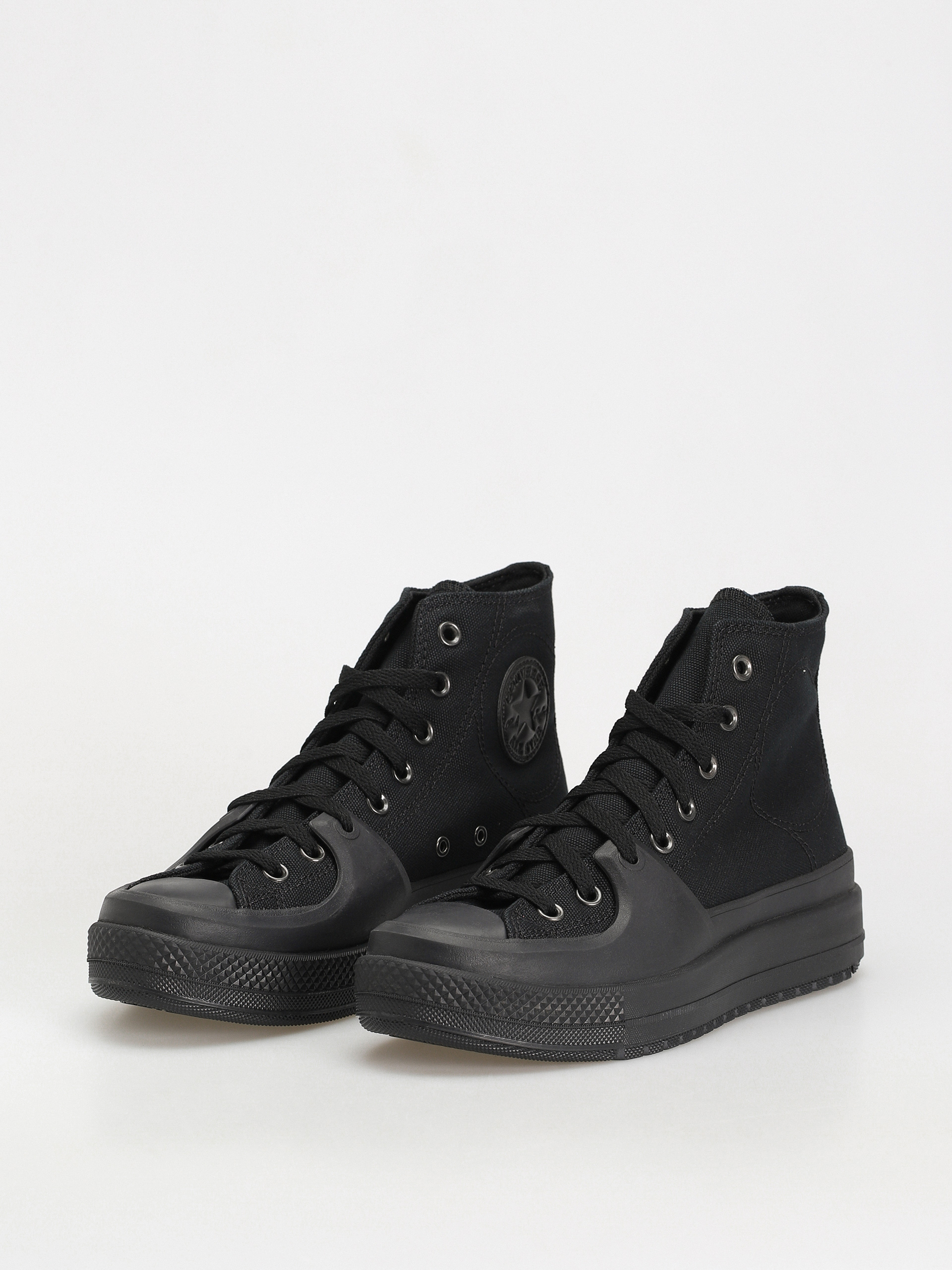 Converse Chuck Taylor All Star Construct Hi Chucks (black/black/black)