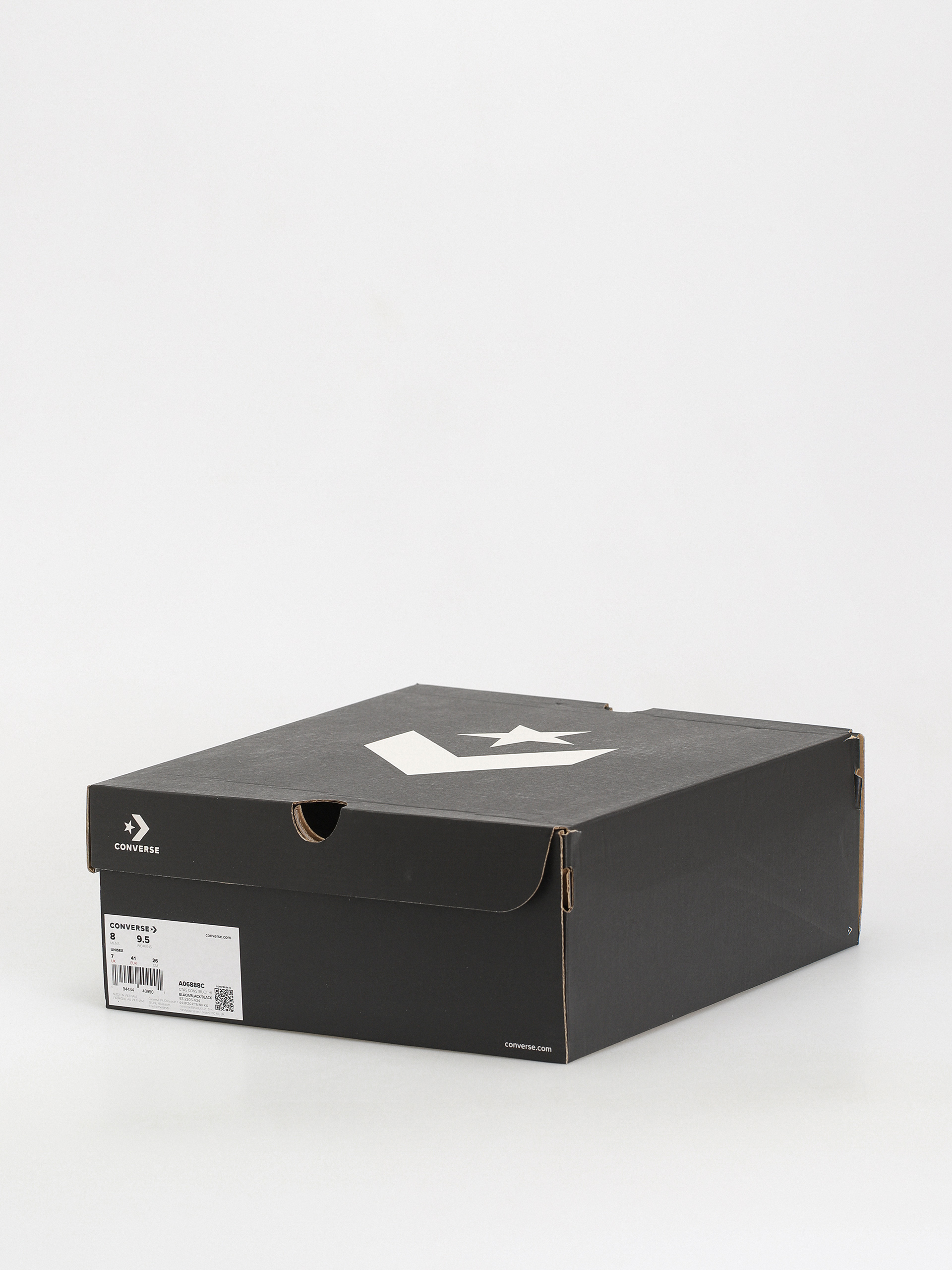 Converse Chuck Taylor All Star Construct Hi Chucks (black/black/black)