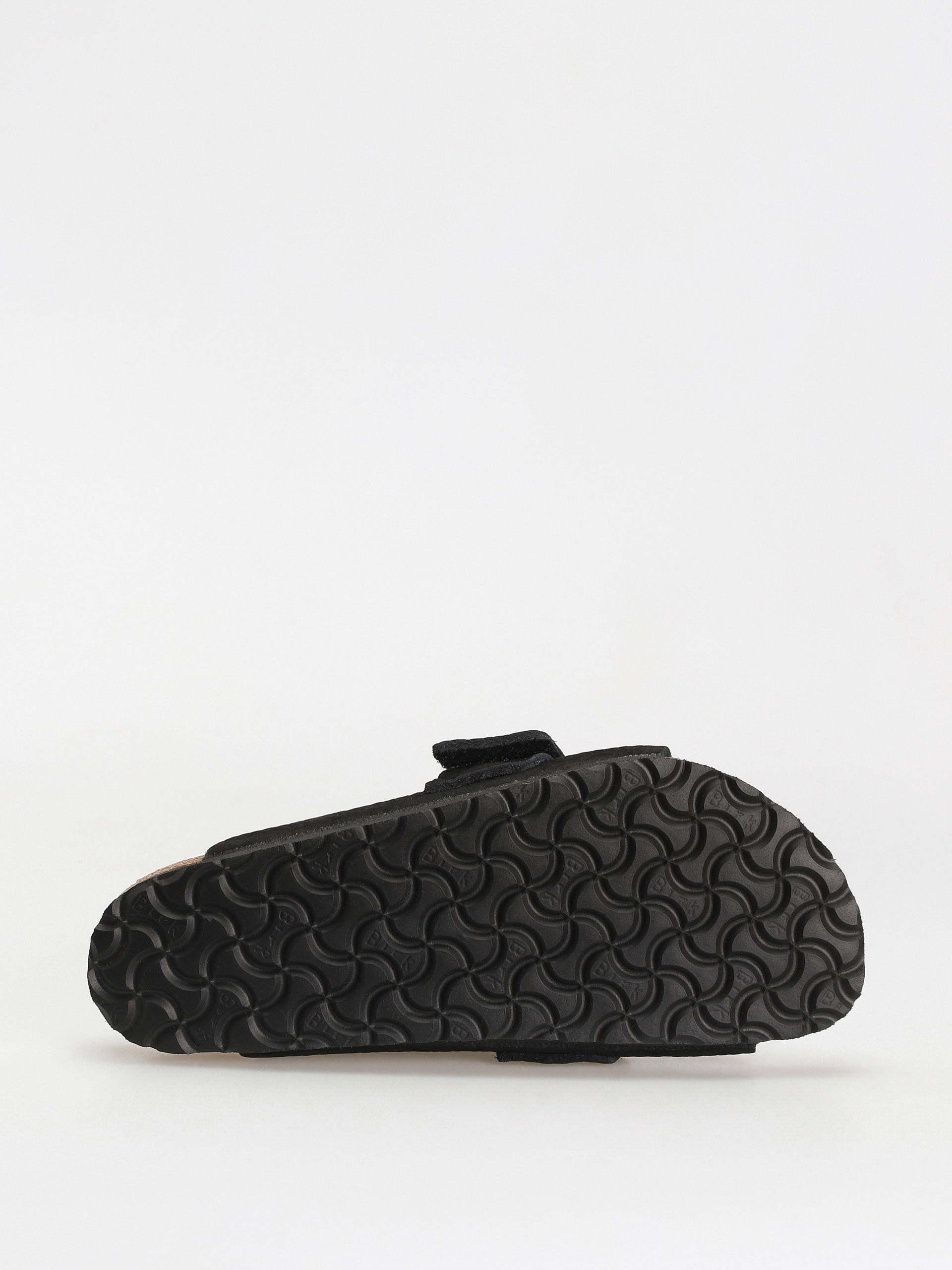 Birkenstock Kyoto Nubuck Leather Flip-flops (desert dust black)
