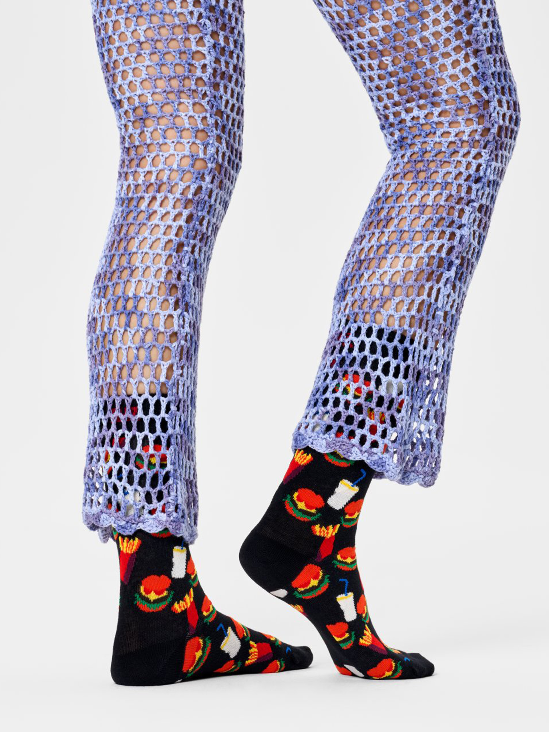 Happy Socks Hamburger Socken (black)