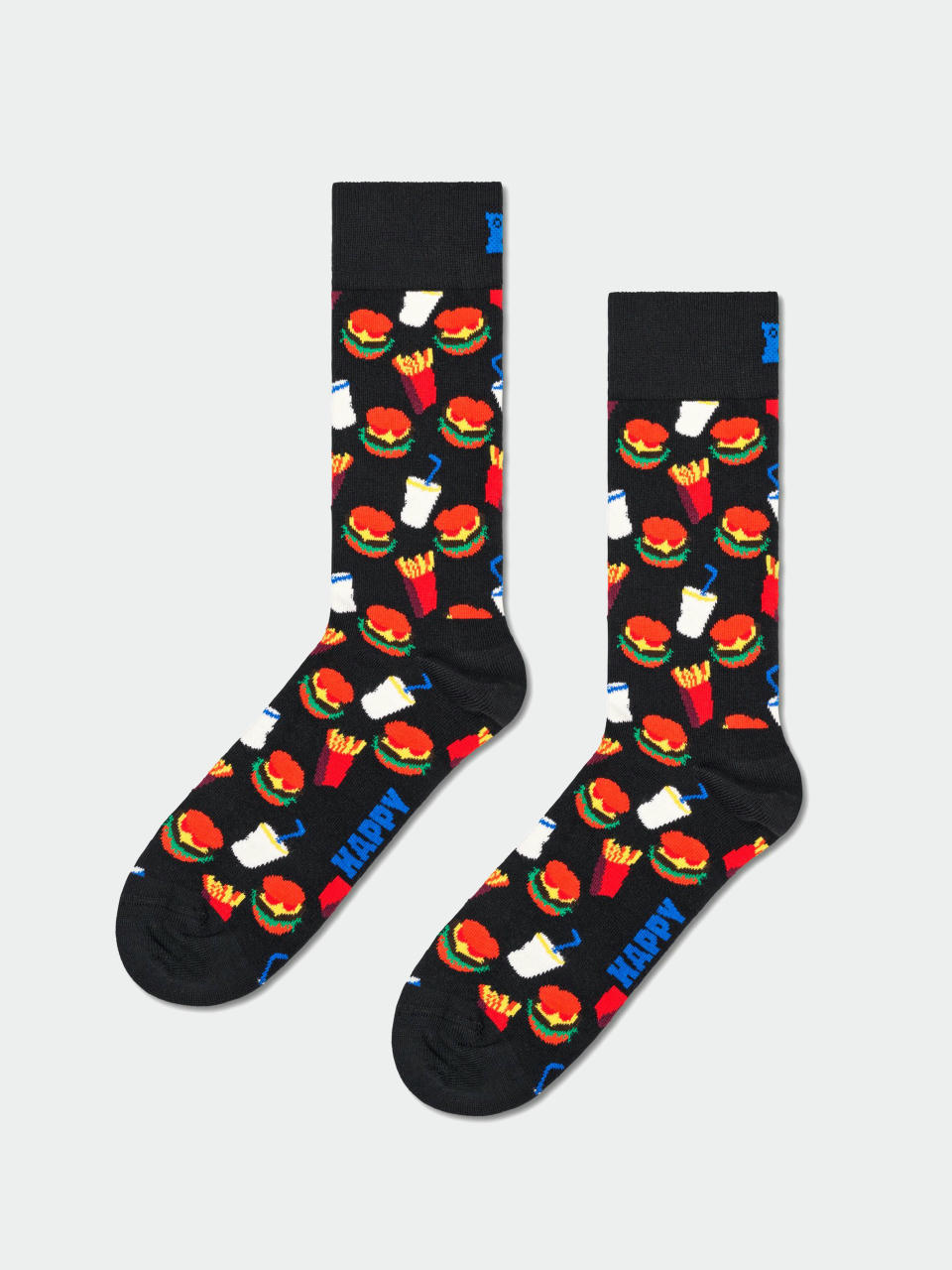 Happy Socks Hamburger Socken (black)