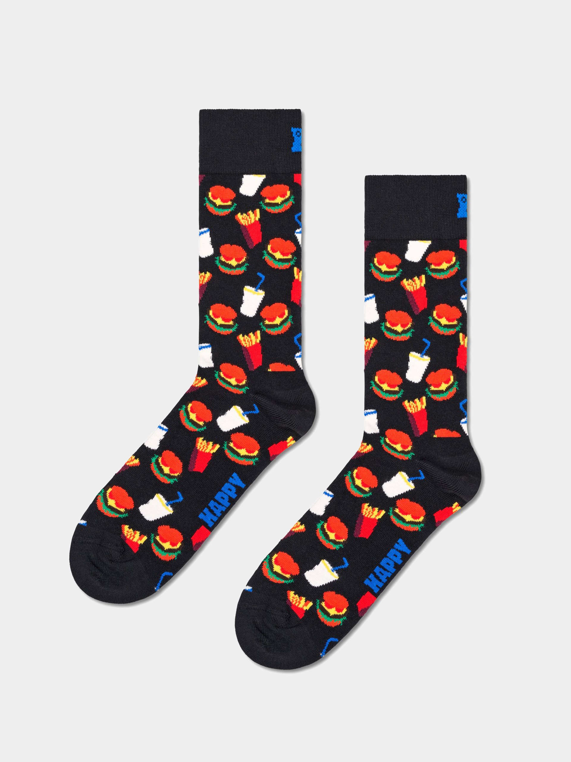 Happy Socks Hamburger Socks (black)