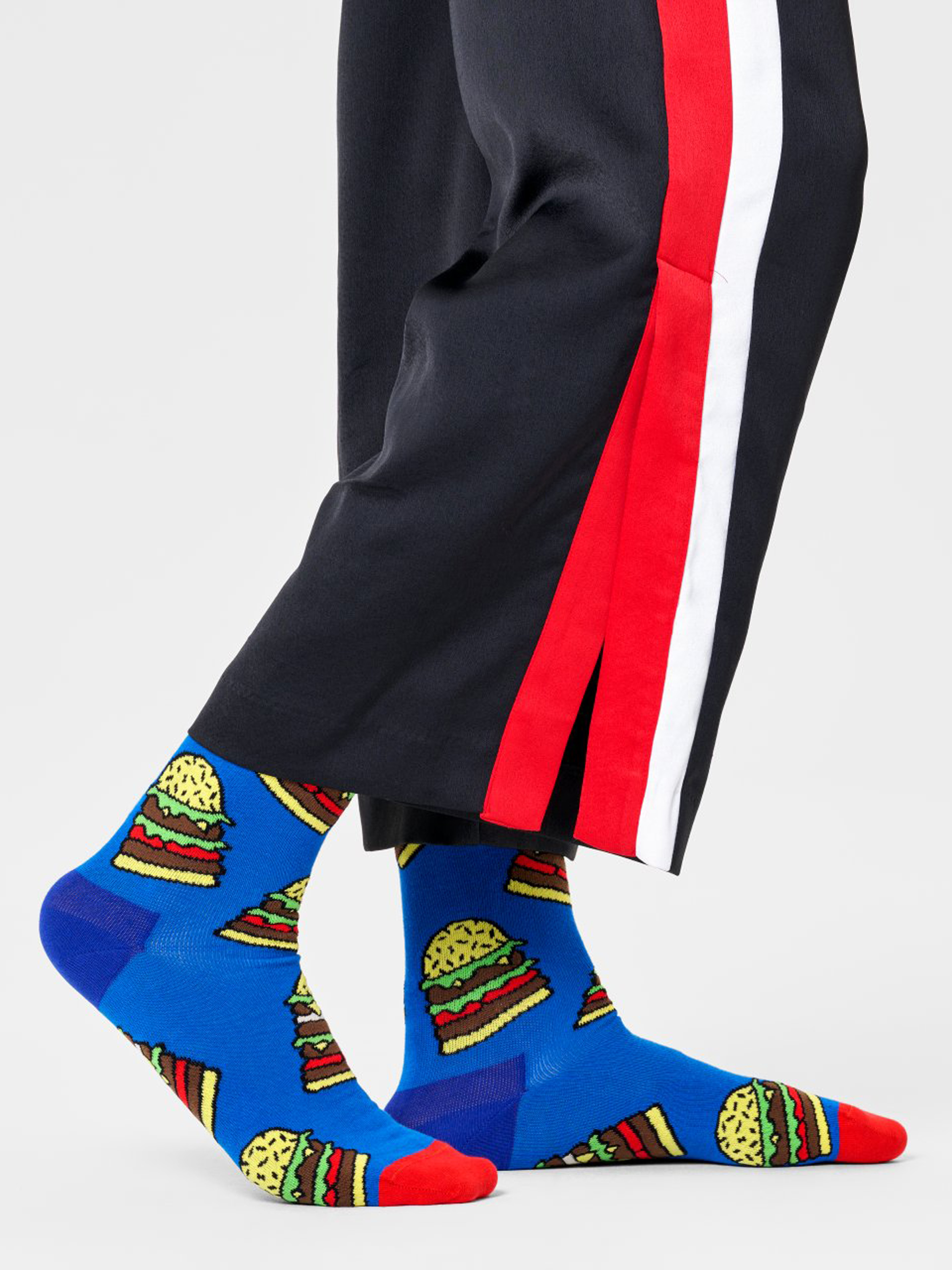 Happy Socks Burger Socken (blue)