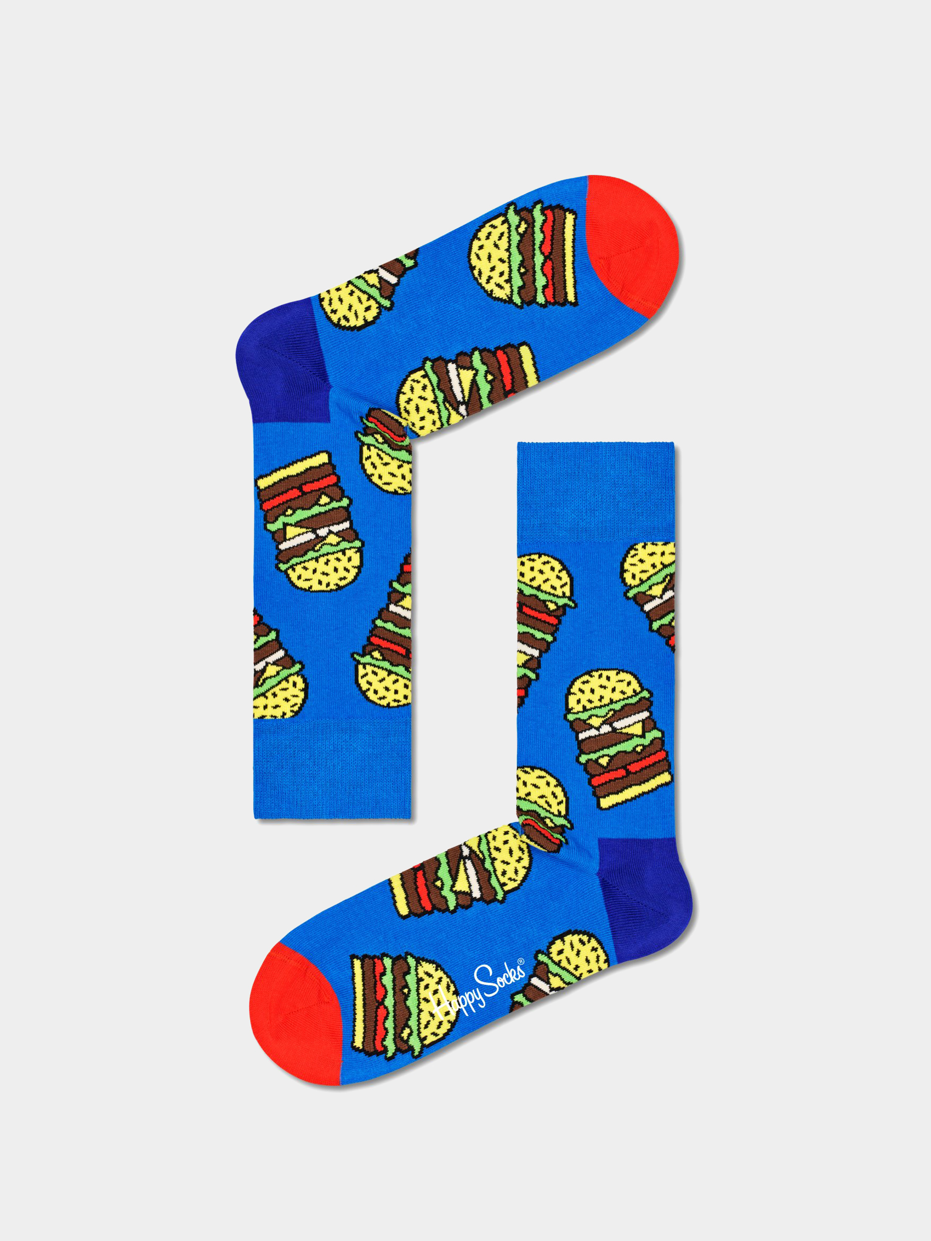 Happy Socks Burger Socks (blue)
