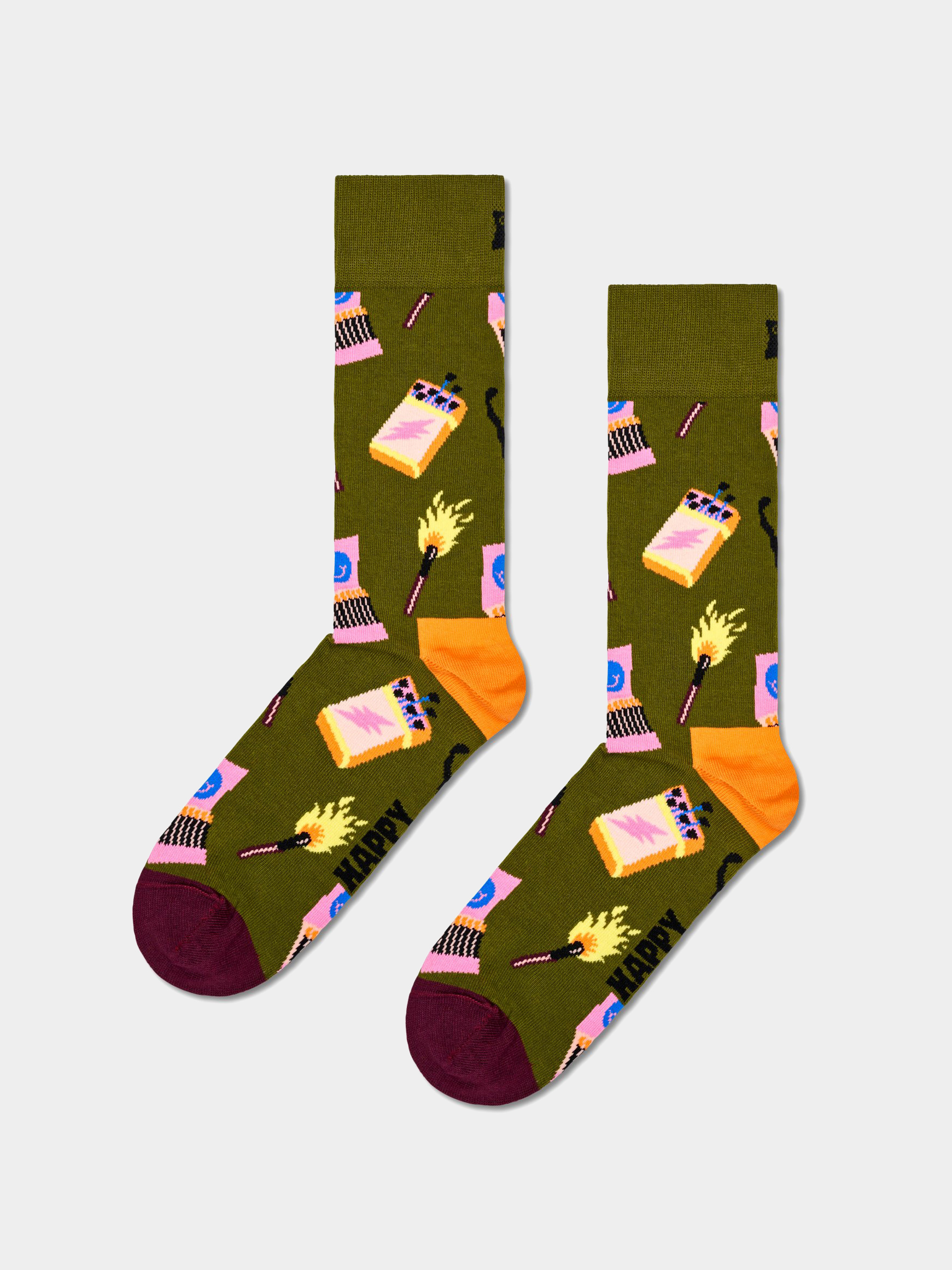 Happy Socks Matches Socken (green)