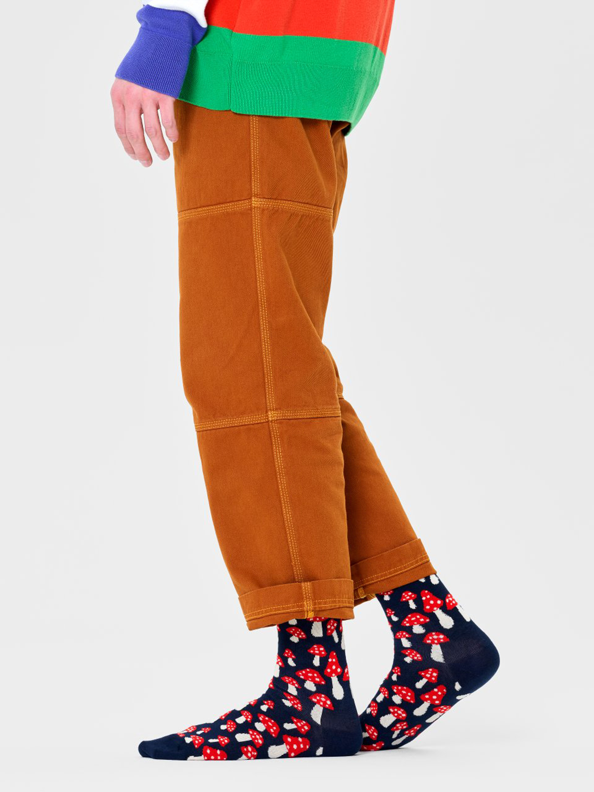 Happy Socks Mushroom Socks (navy)