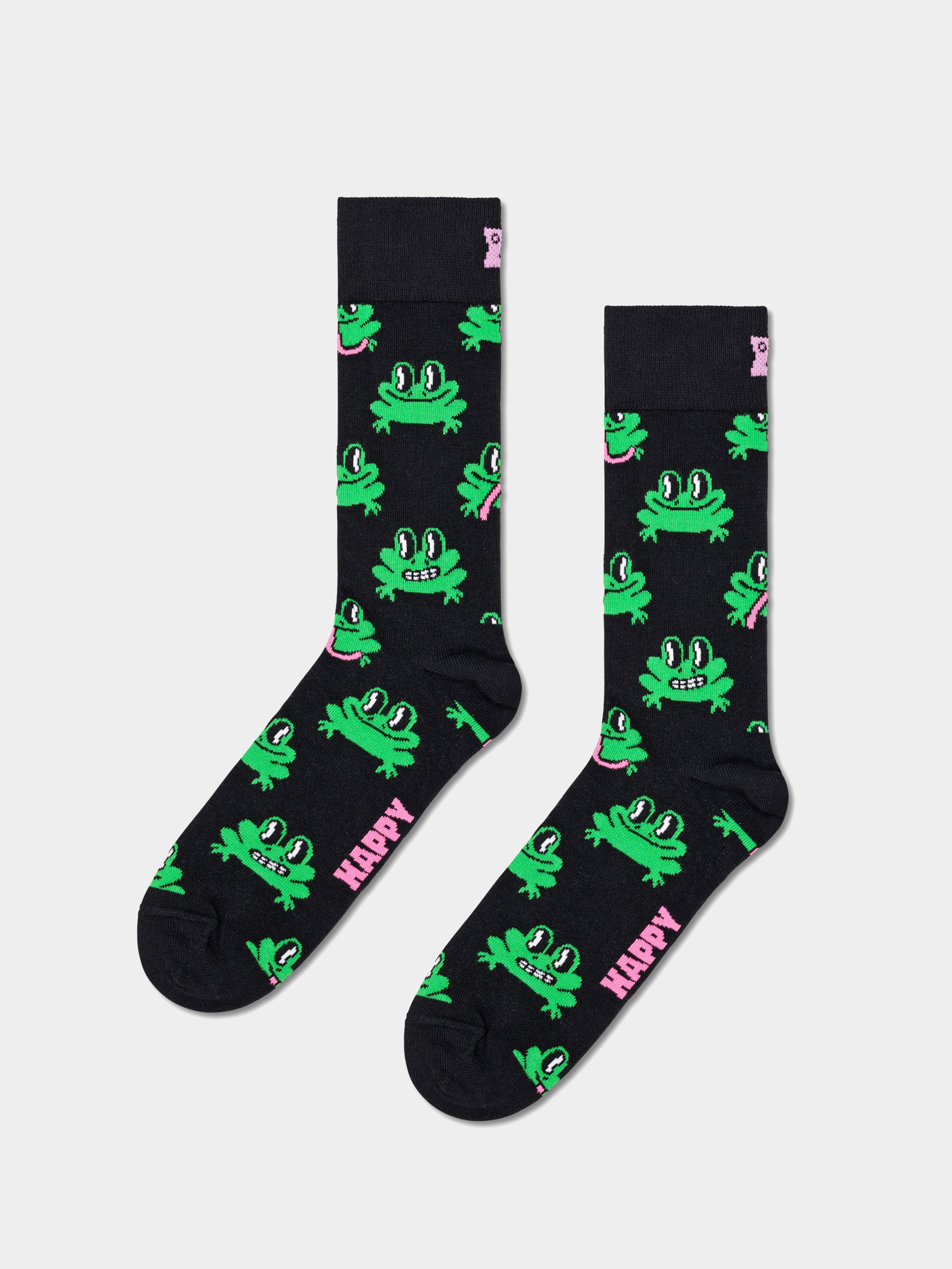 Happy Socks Frog Socken (black)