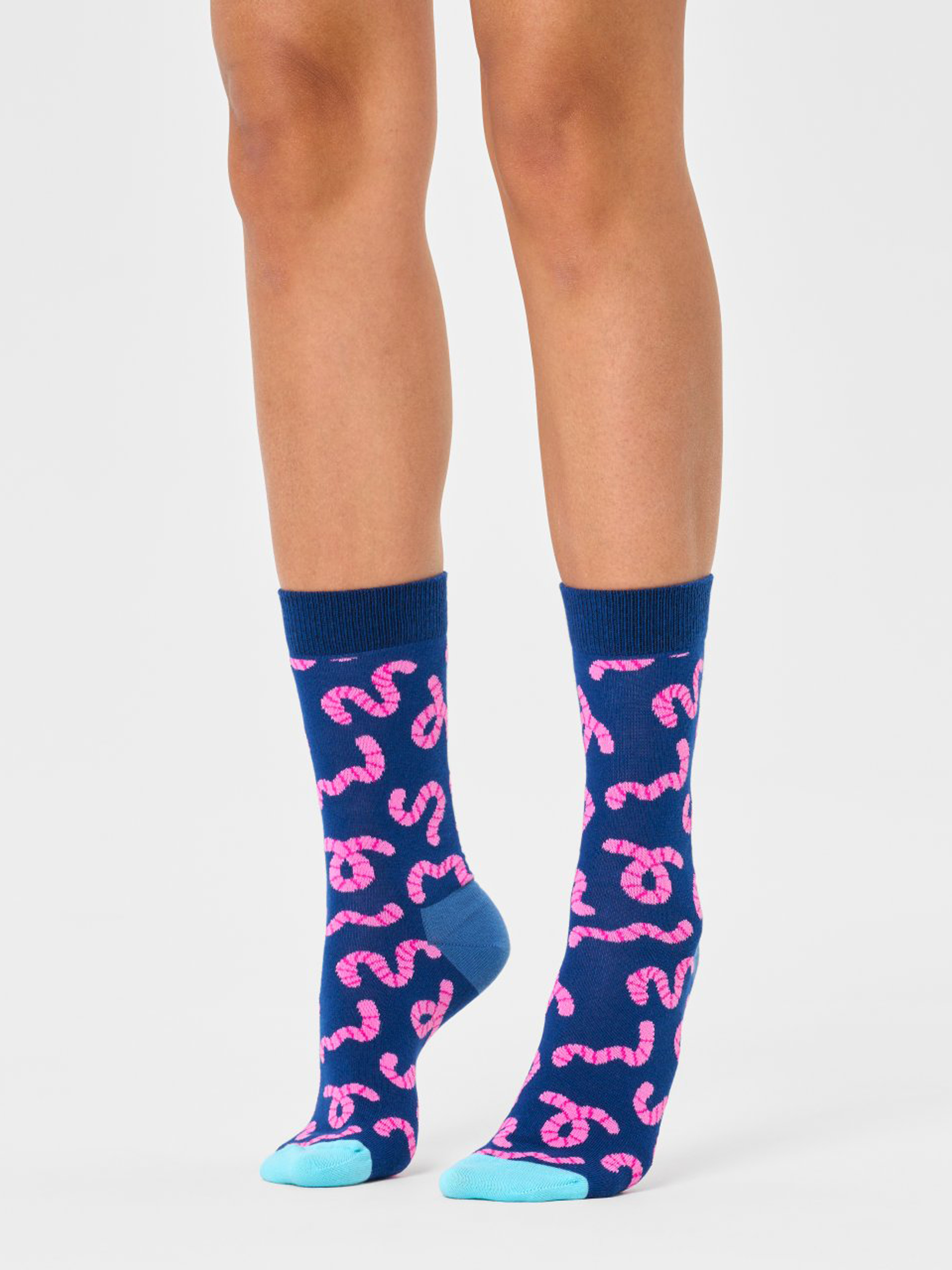 Happy Socks Worm Socks (navy)