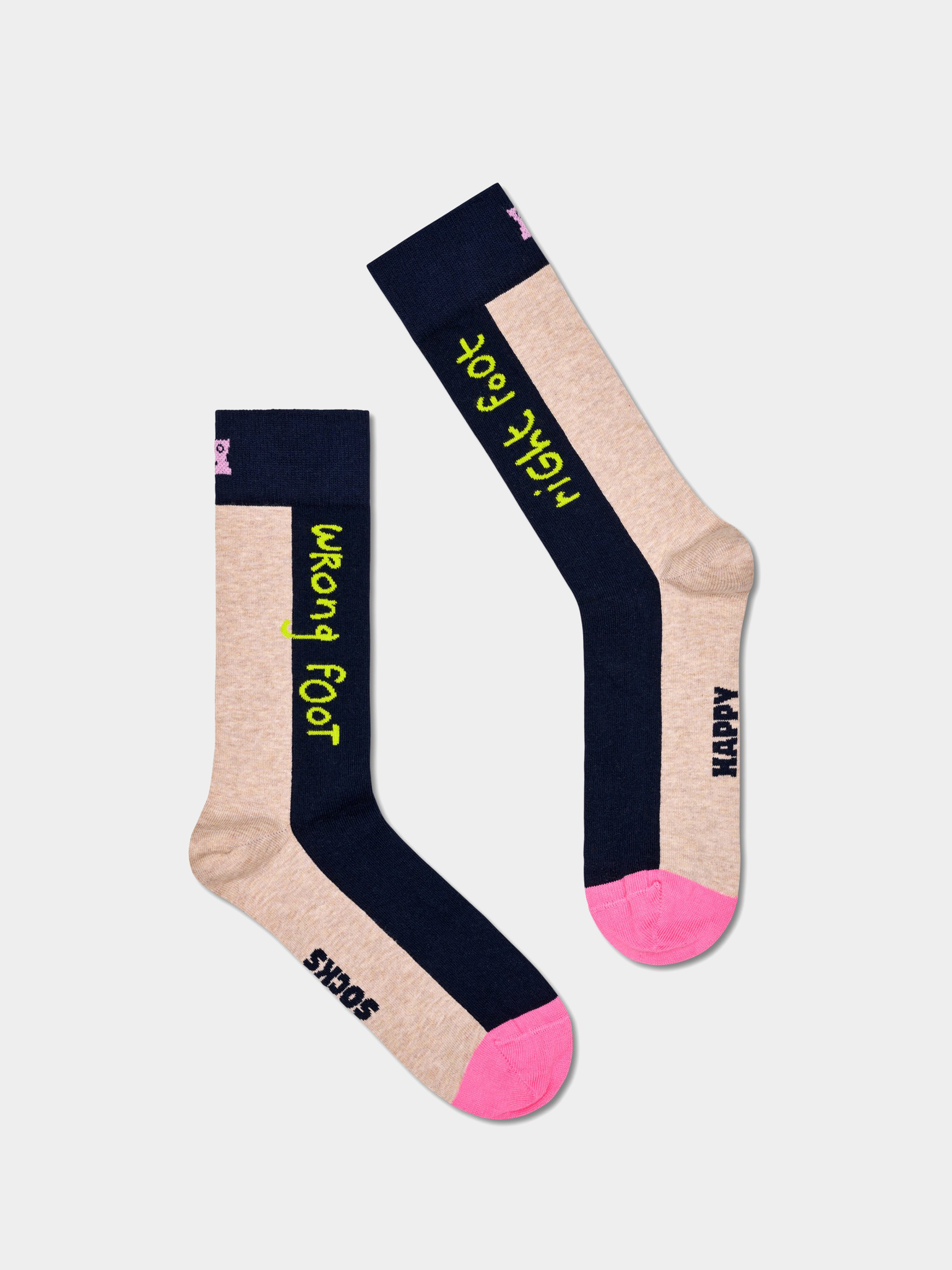 Happy Socks Right Wrong Socken (wall/navy)