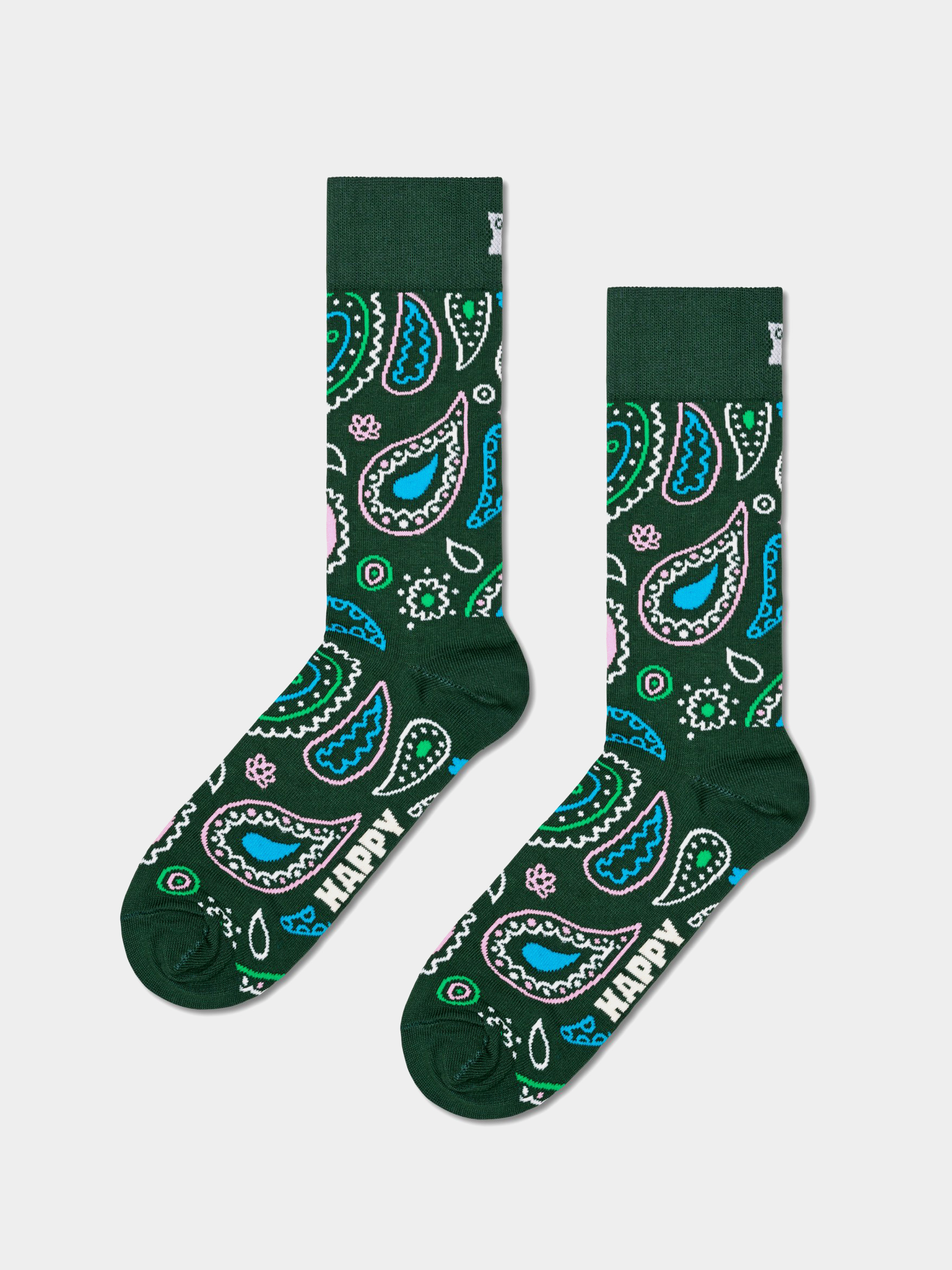Happy Socks Paisley Socks (green)