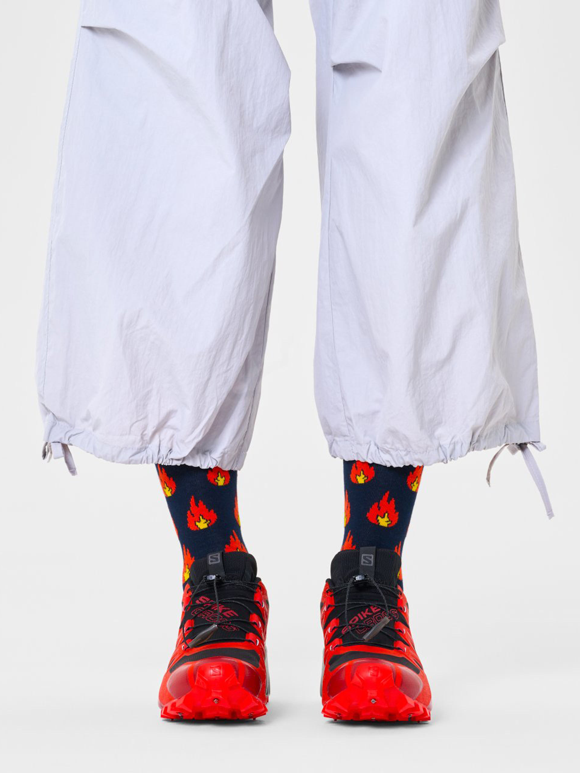 Happy Socks Flames Socken (navy/orange)