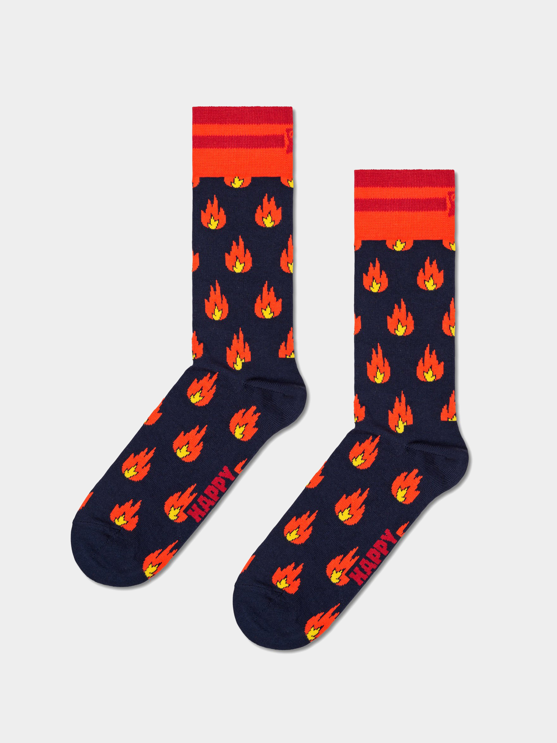 Happy Socks Flames Socken (navy/orange)