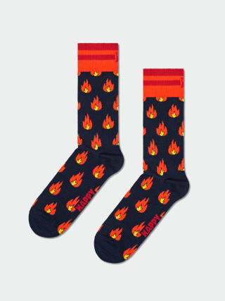 Happy Socks Flames Socks (navy/orange)