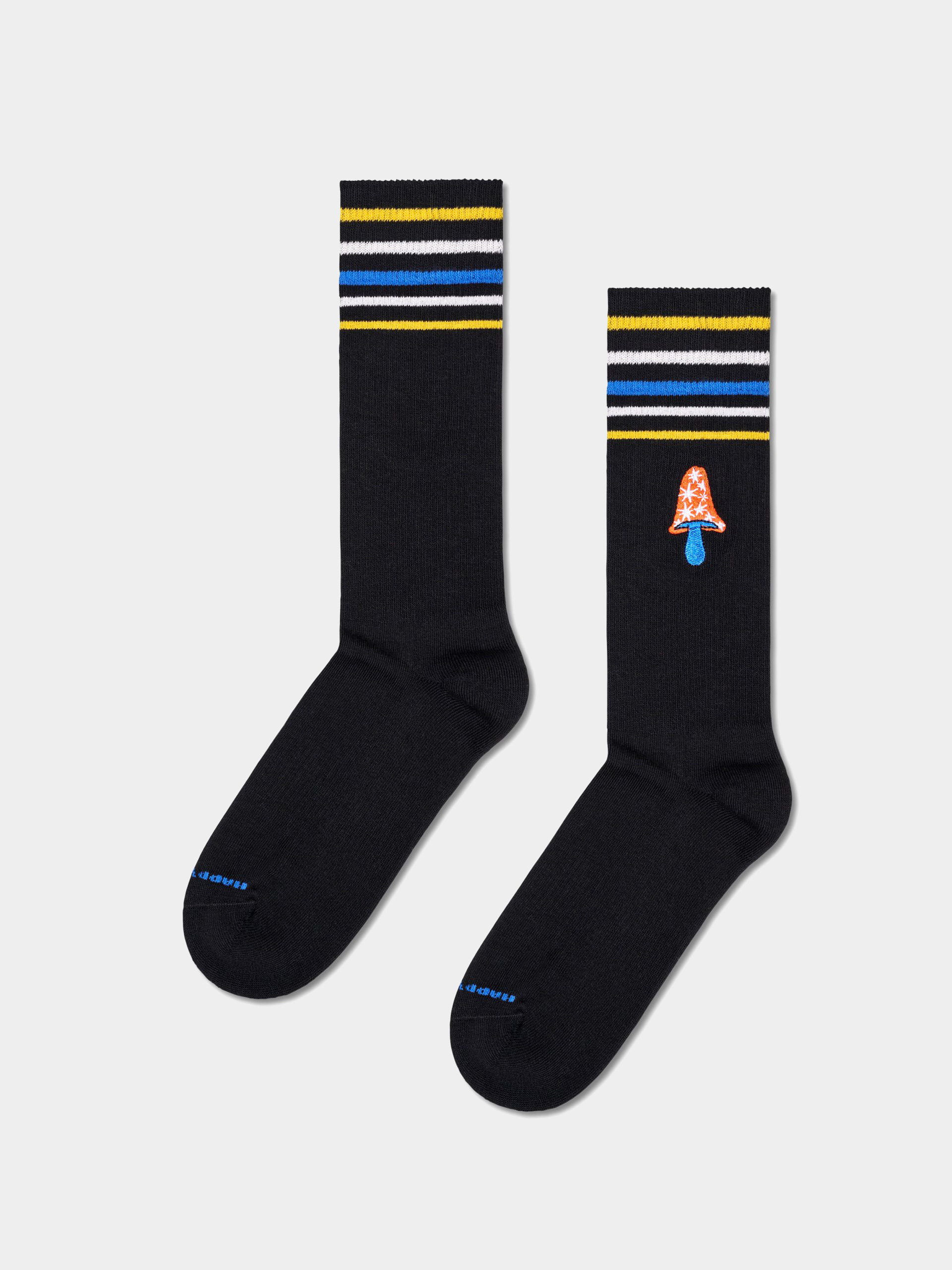 Happy Socks Fungi's Gonna Funky Crew Socken (black)